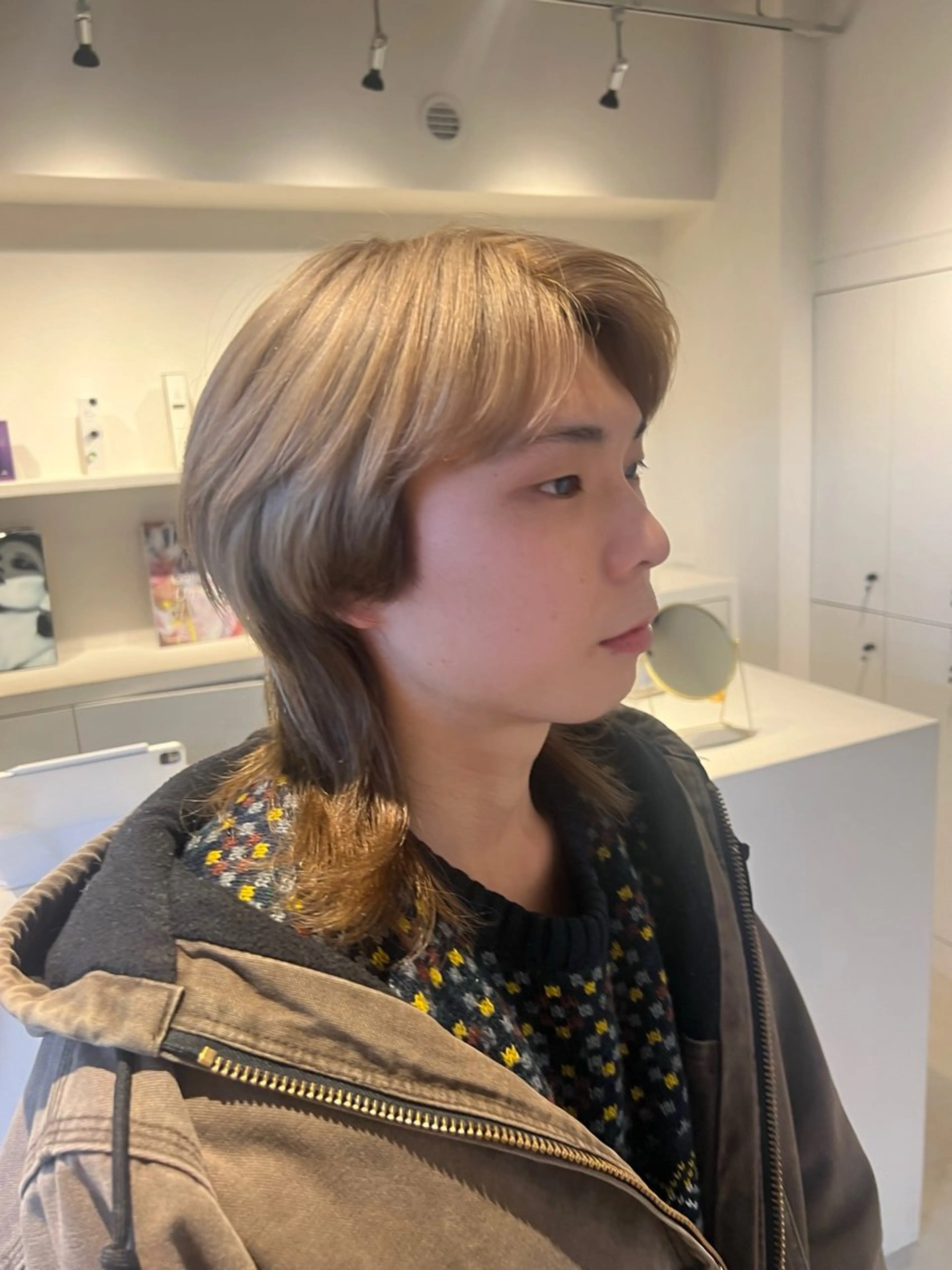 カラー ヘアカラー トリートメント 表参道/kozue/ 艶髪/髪質改善のヘアスタイル