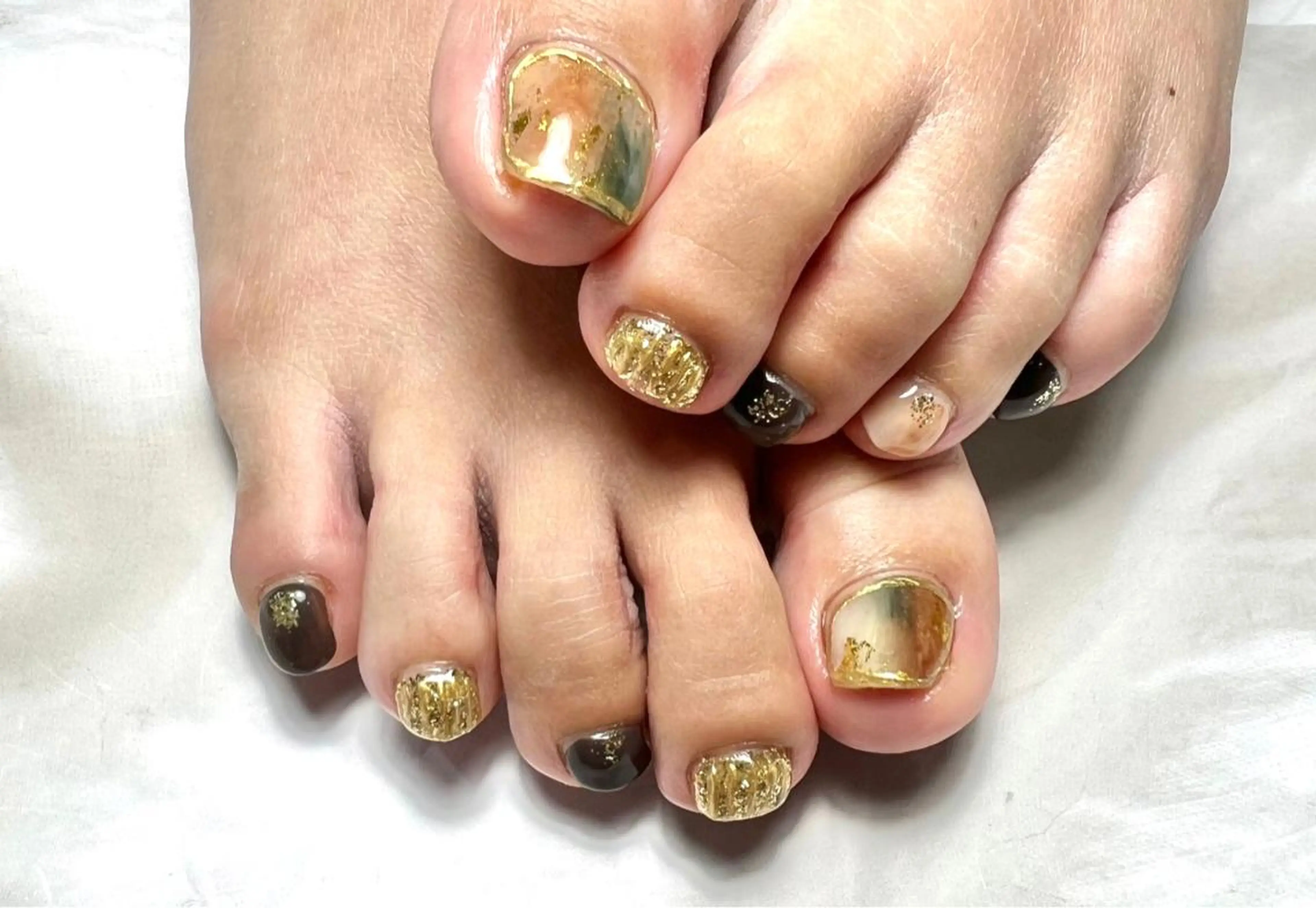 ネイル フットネイル 持ち込み Kanna Yuki カンナユキのネイルデザイン