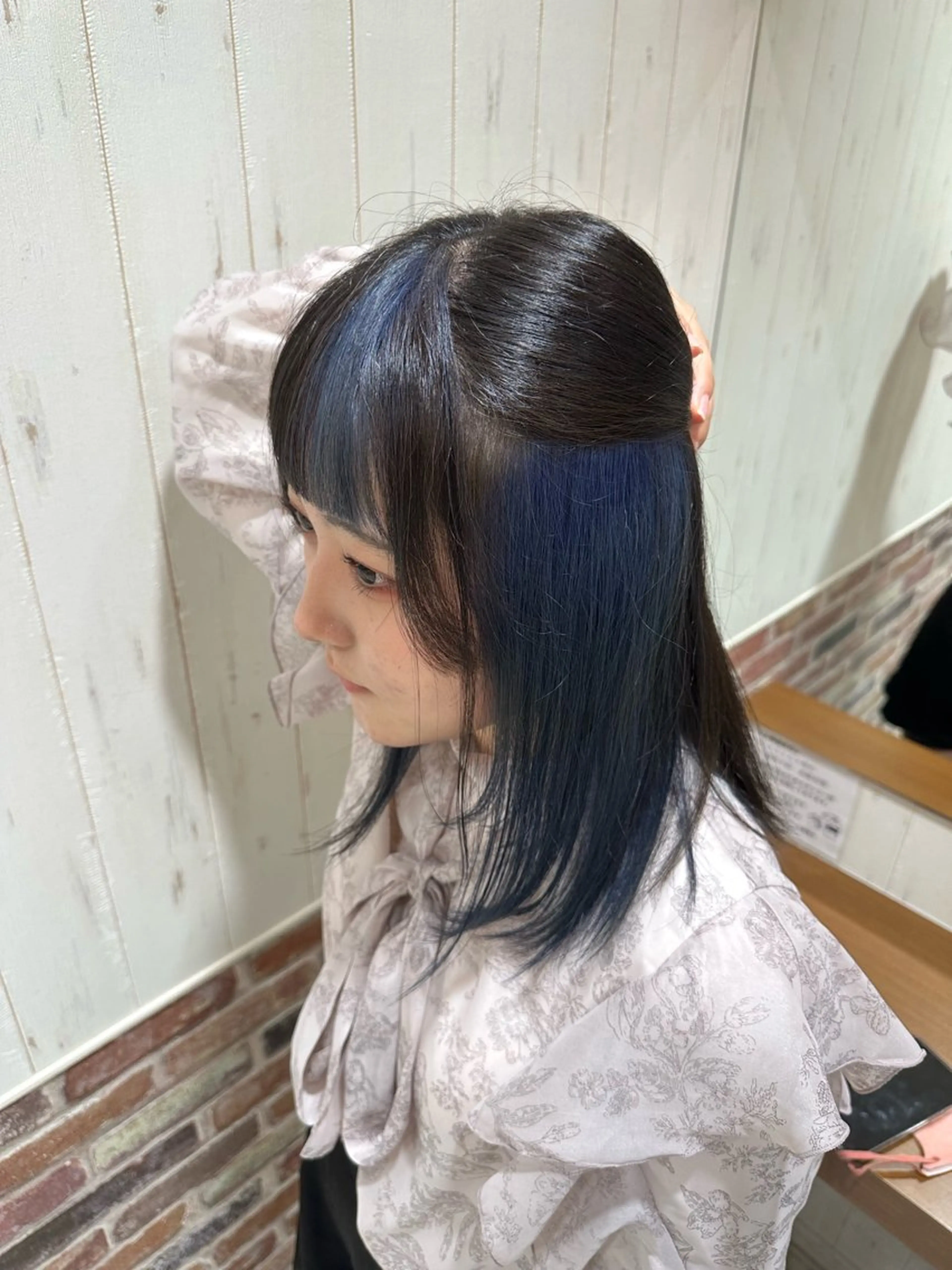 ミディアム ボブ 髪質改善 レイヤーカット hair salon FAN所属・FANスタイリスト Ⓜ️EIのヘアスタイル