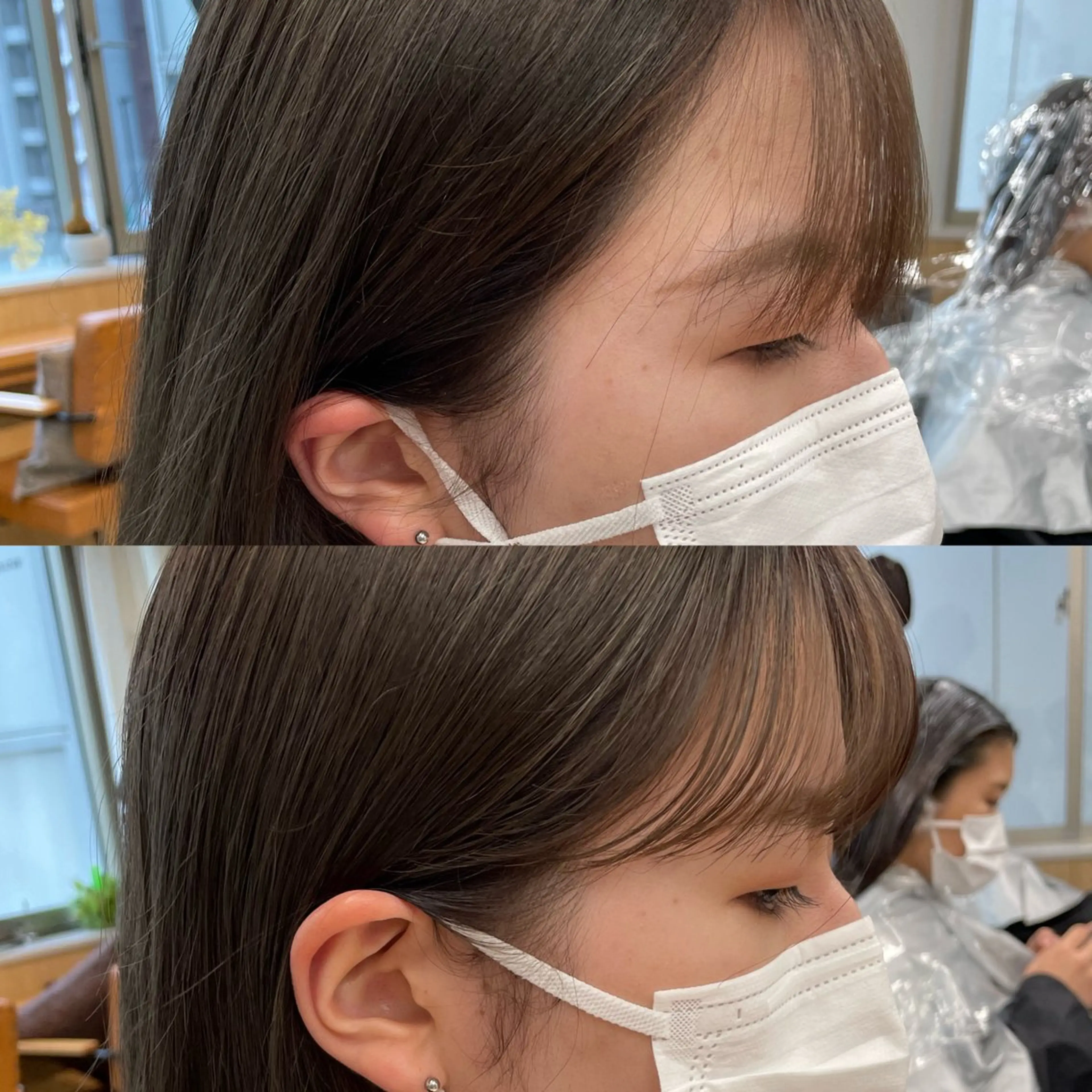 ショート 顔周りカット 小顔カット ショートヘア🤍 銀座美容師🌷みづほのヘアスタイル