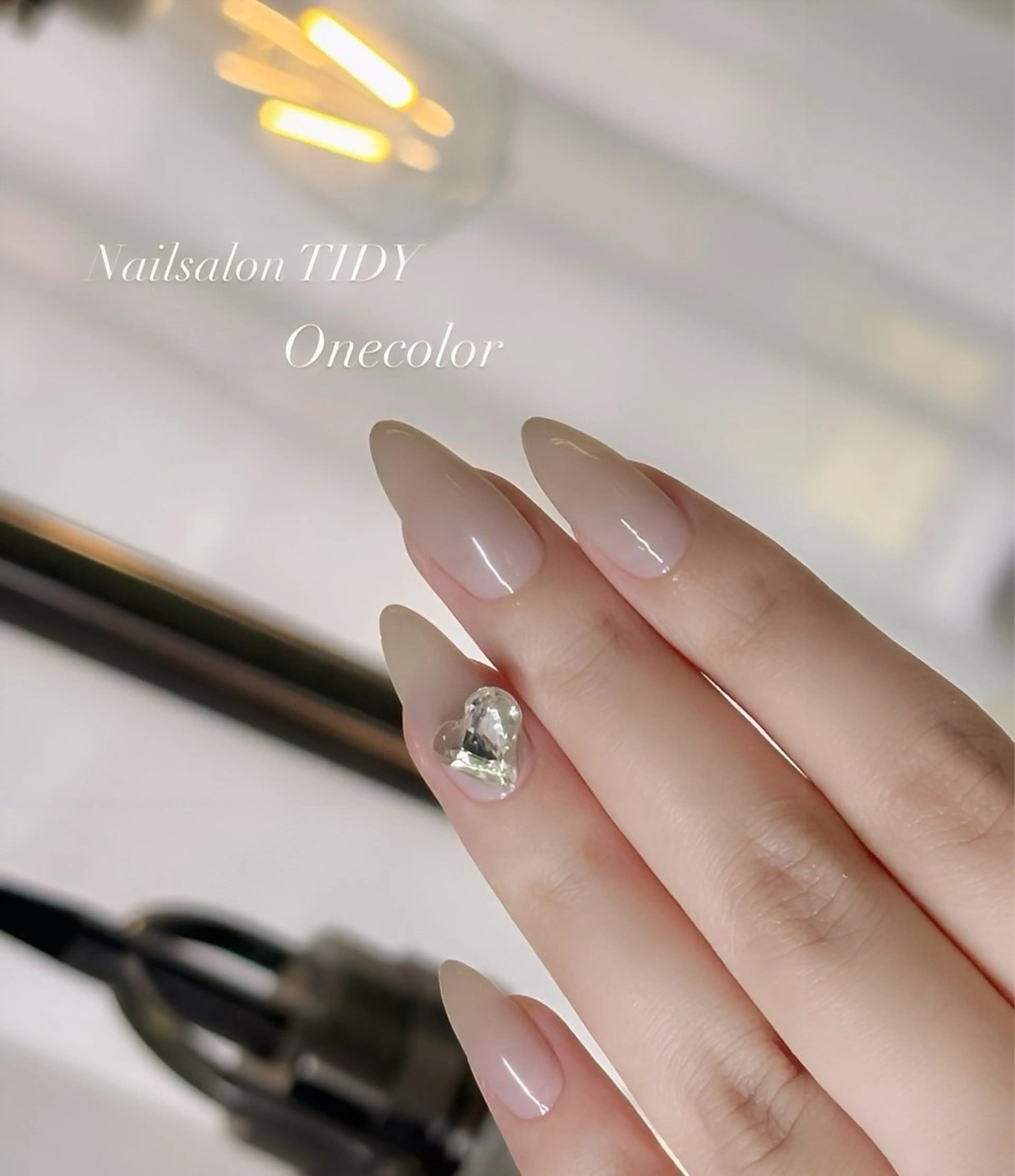 税込4,500円🤍ジェル ワンカラー(ケア,オフ込み,アート,リペア別)の写真