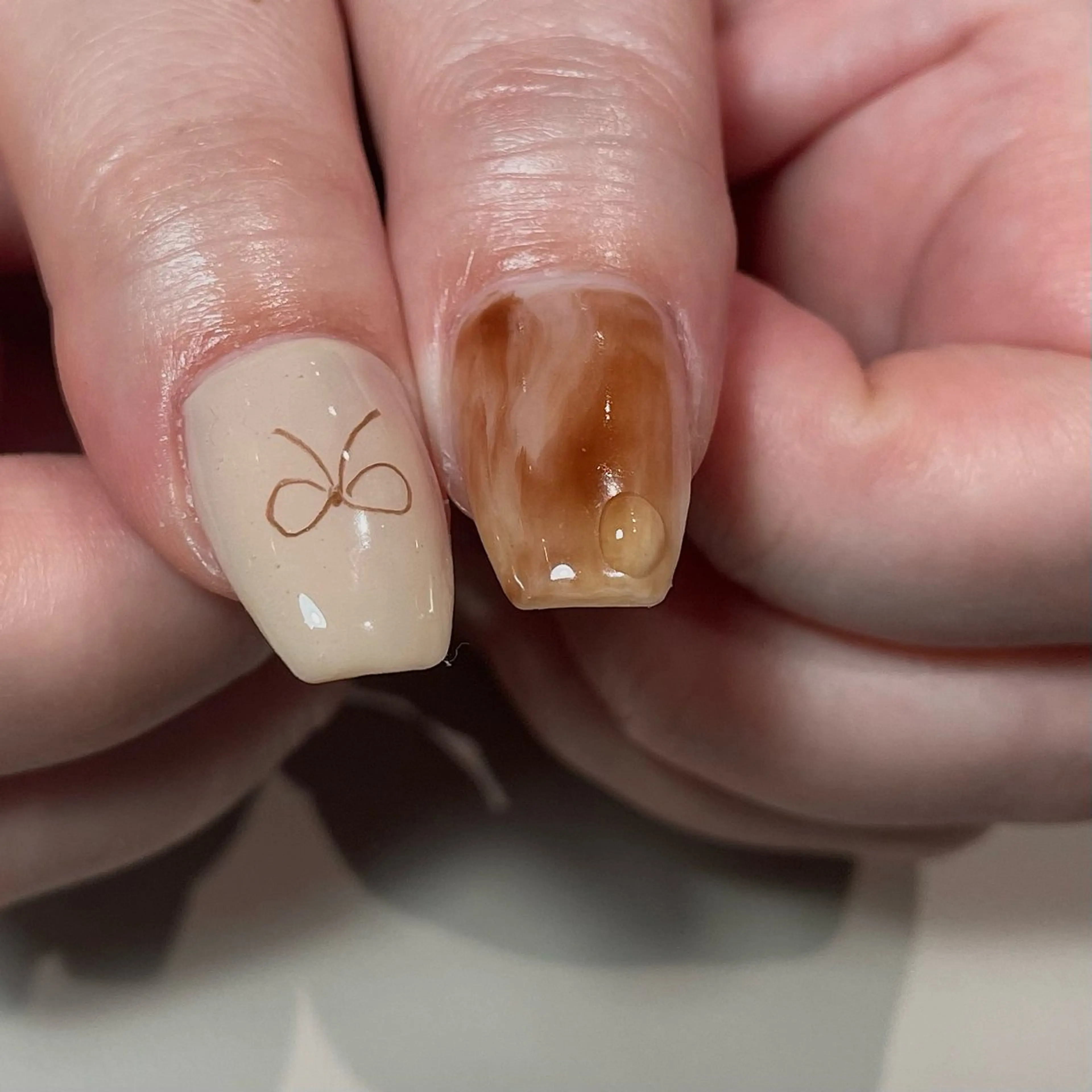 ネイル ハンドネイル Yarm As Etel.のネイルデザイン