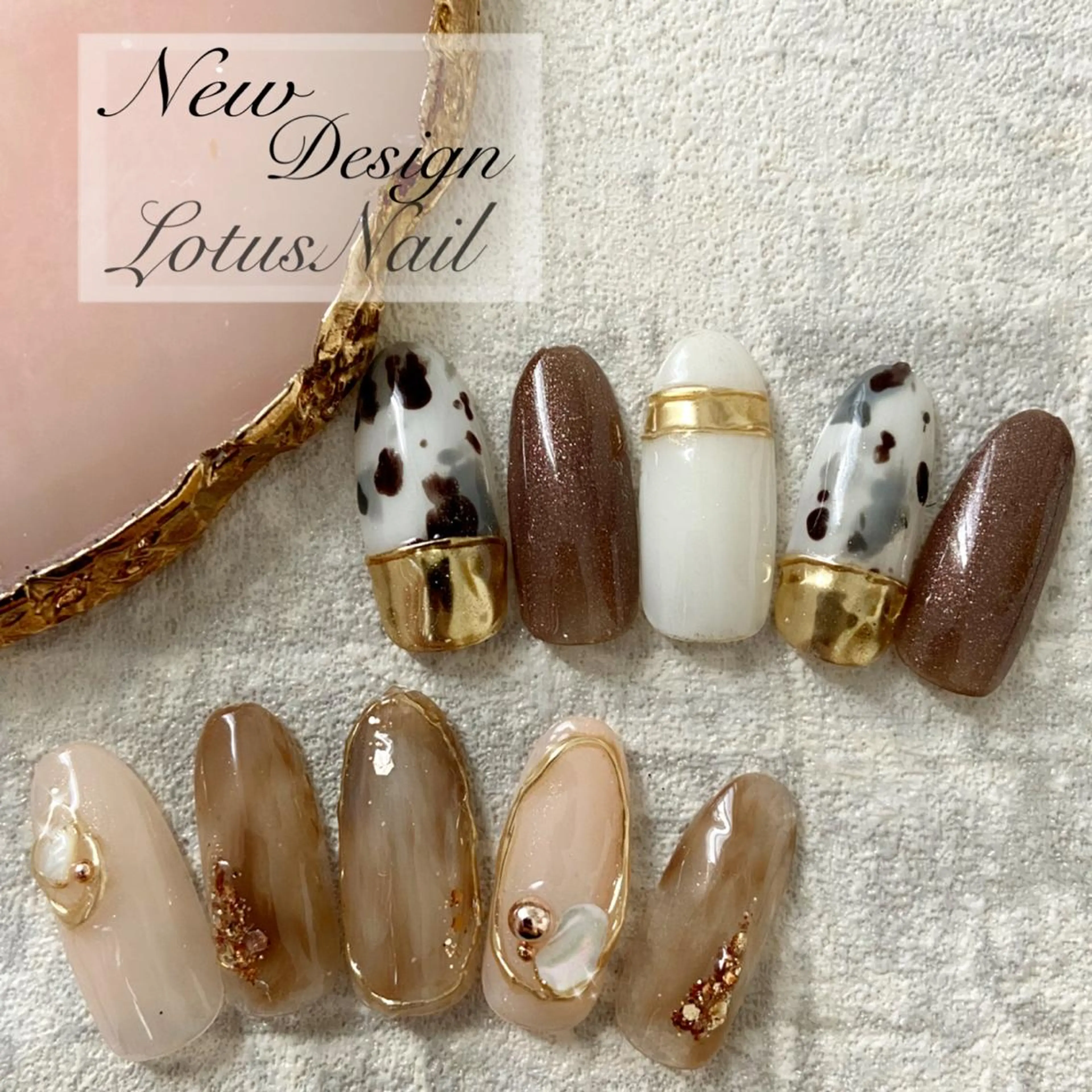 ネイル ハンドネイル Lotus Nailのネイルデザイン