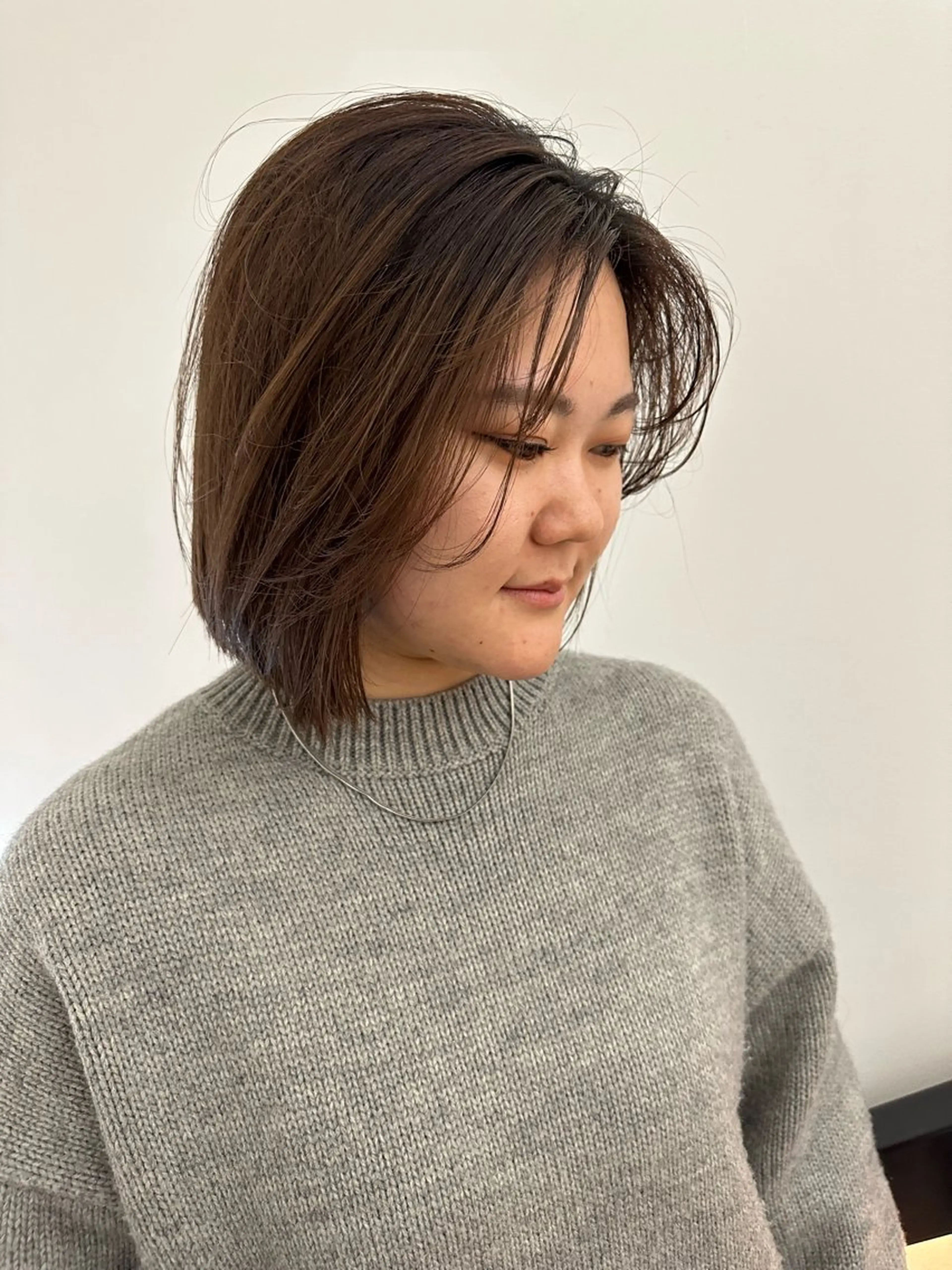 ミディアム ボブ カット HARE &nail ☪️remiのヘアスタイル