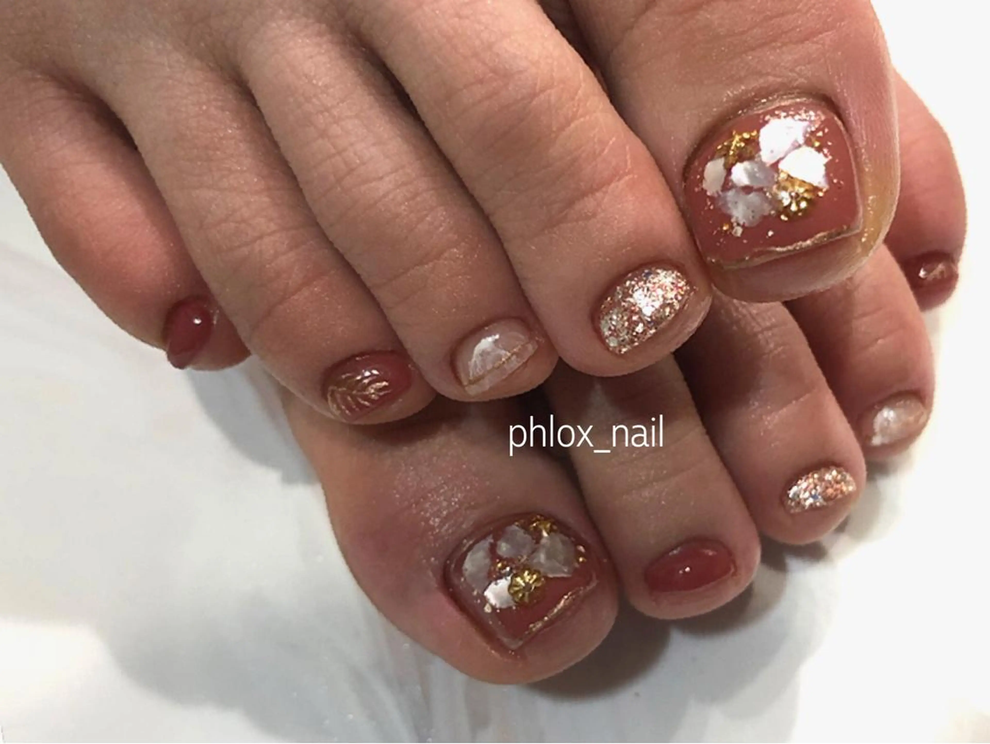 ネイル s/w ＿shokoのネイルデザイン