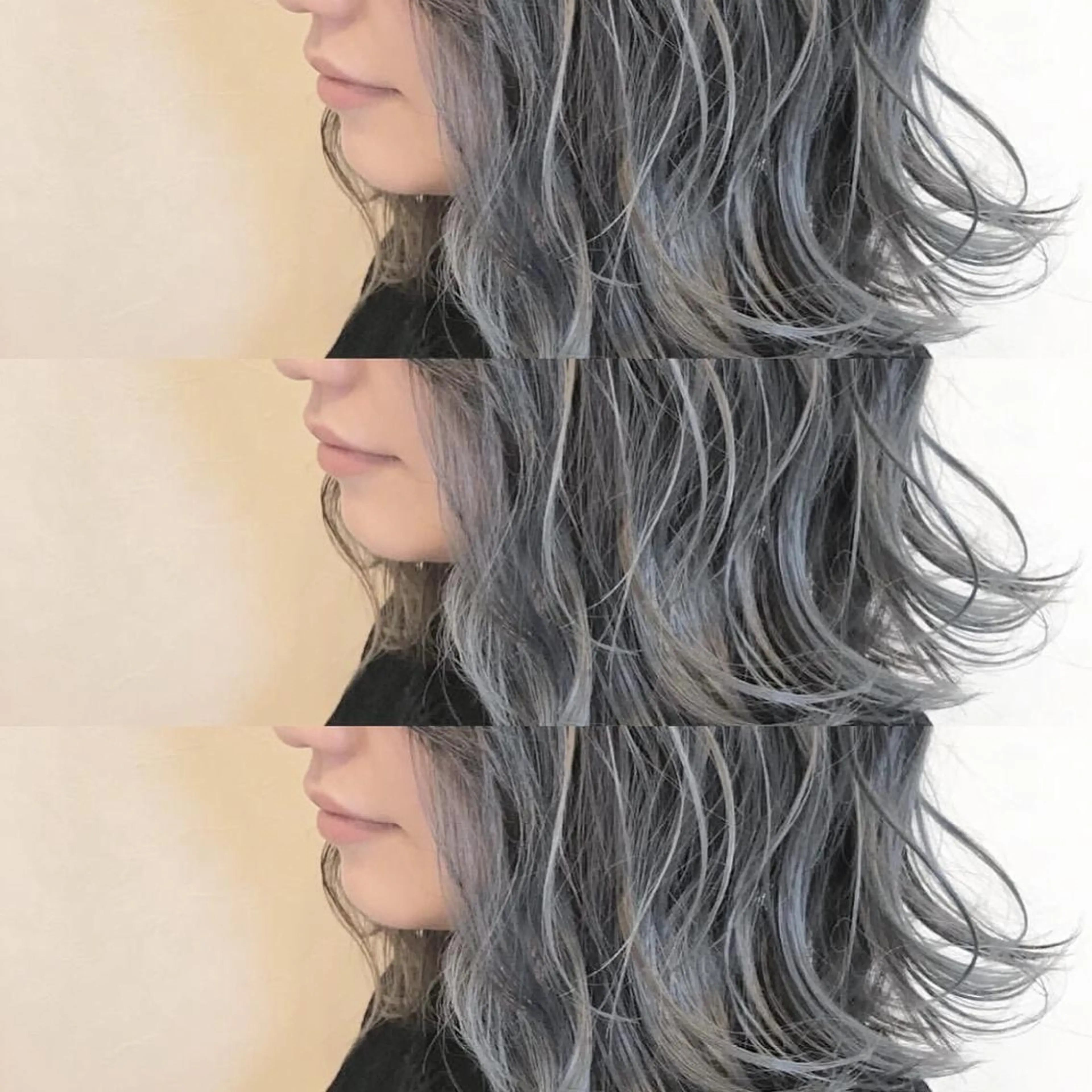 ミディアム カラー 小濱 秀人のヘアスタイル