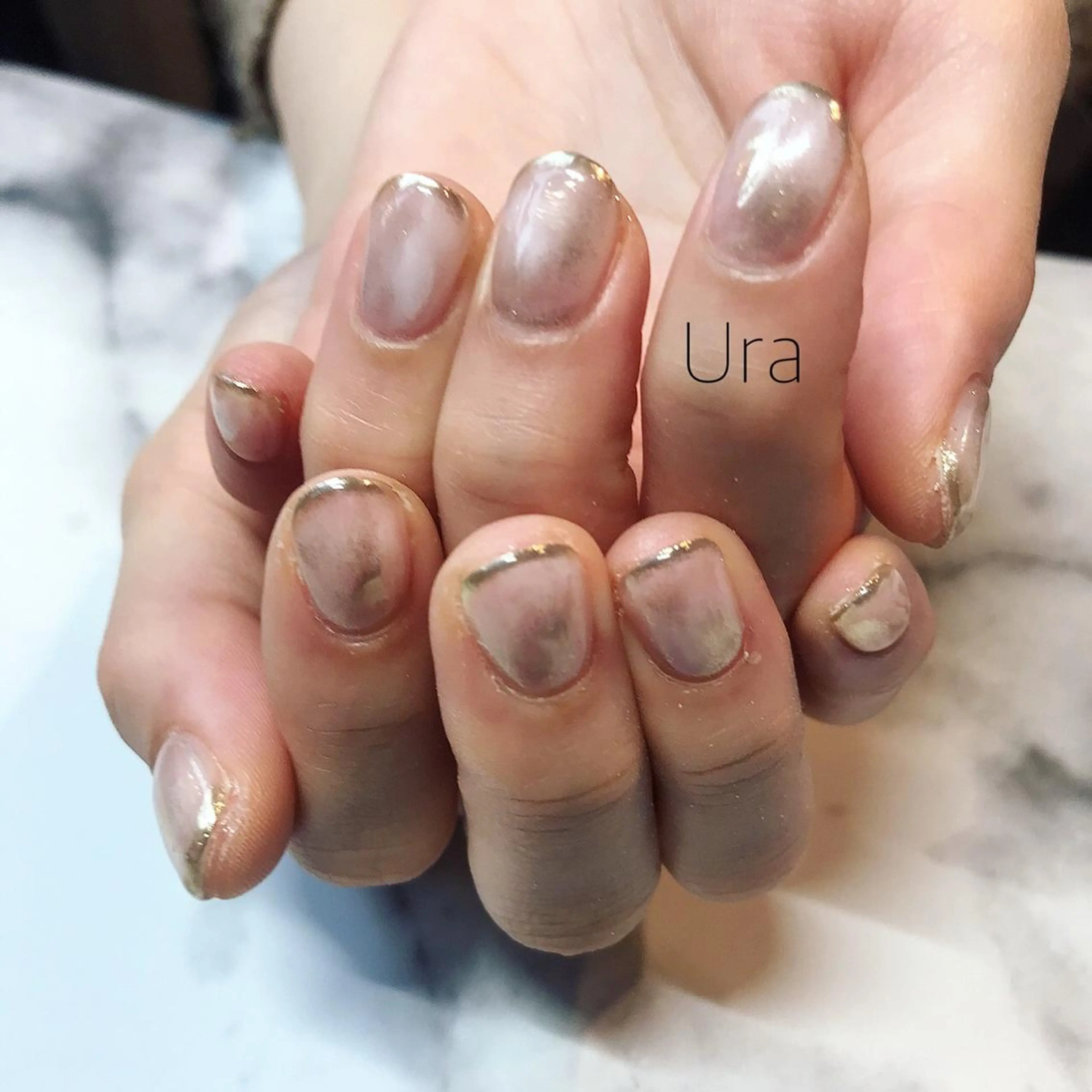 ネイル ハンドネイル UrakoNail 《nail》のネイルデザイン
