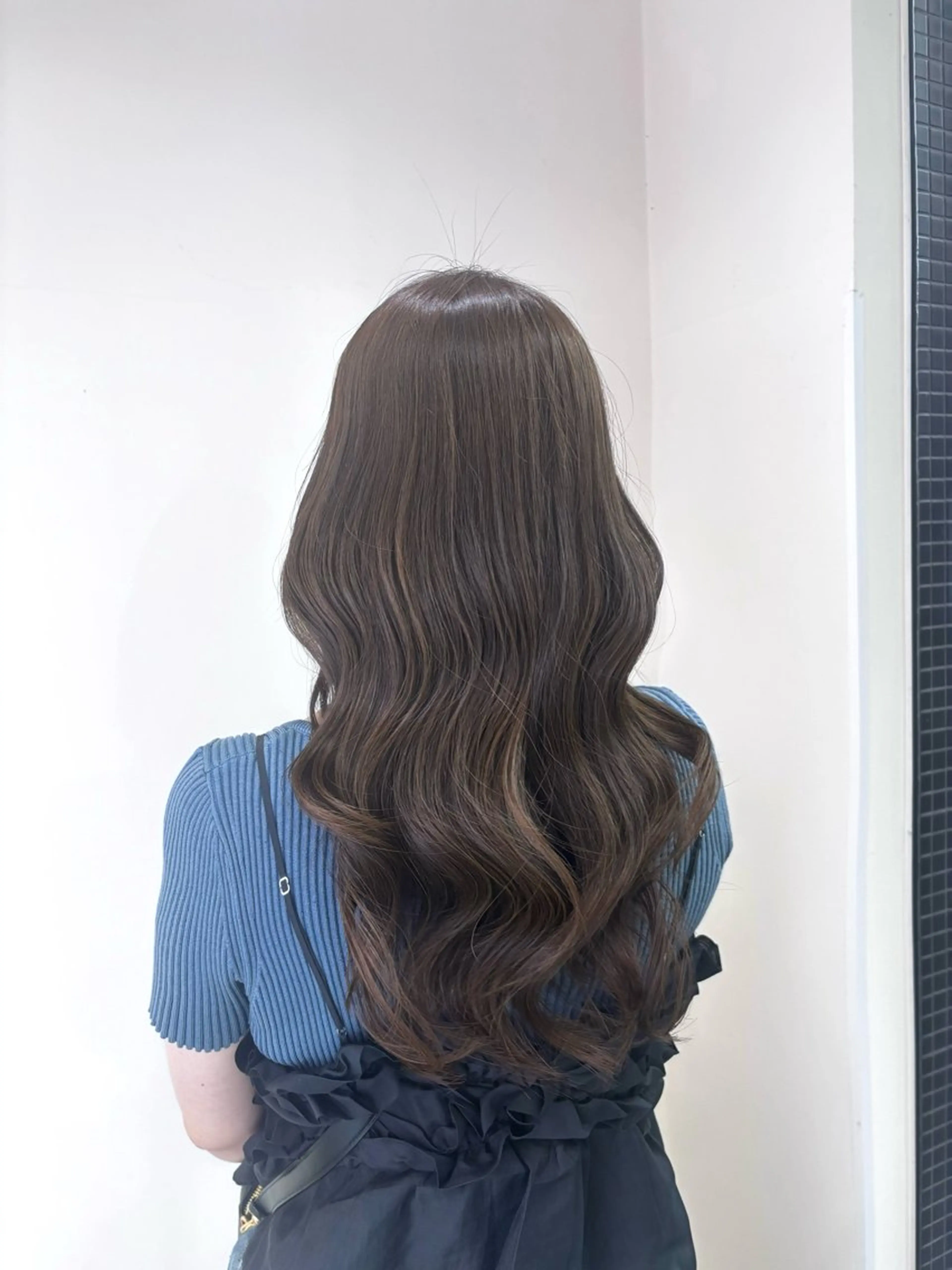 ロング カラー 韓国風カラー/ 縮毛矯正/まい🪐‪のヘアスタイル