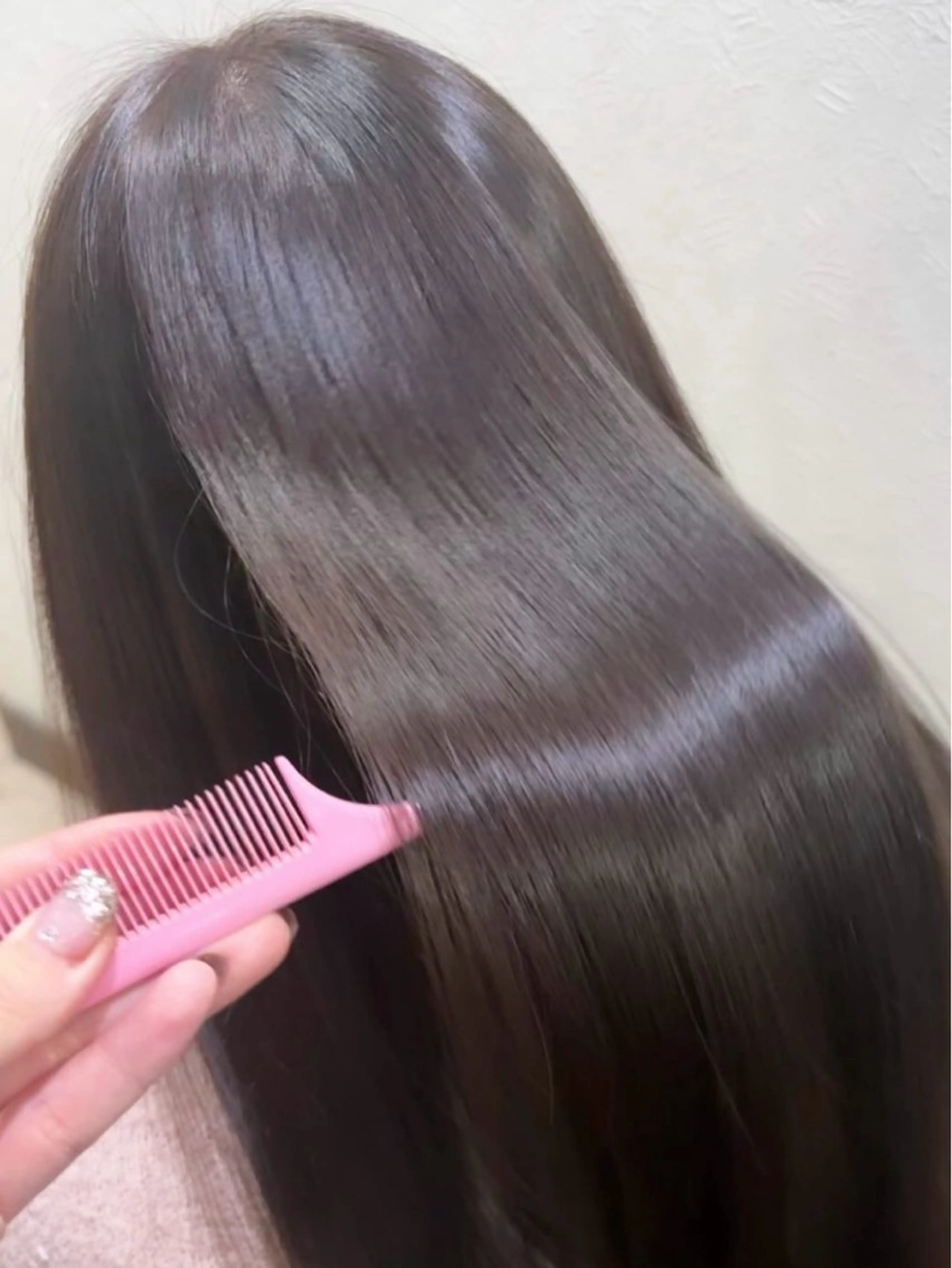 ロング カラー ヘアカラー トリートメント 中嶋心渚⌇透明感 カラー️🩵🎀‪のヘアスタイル