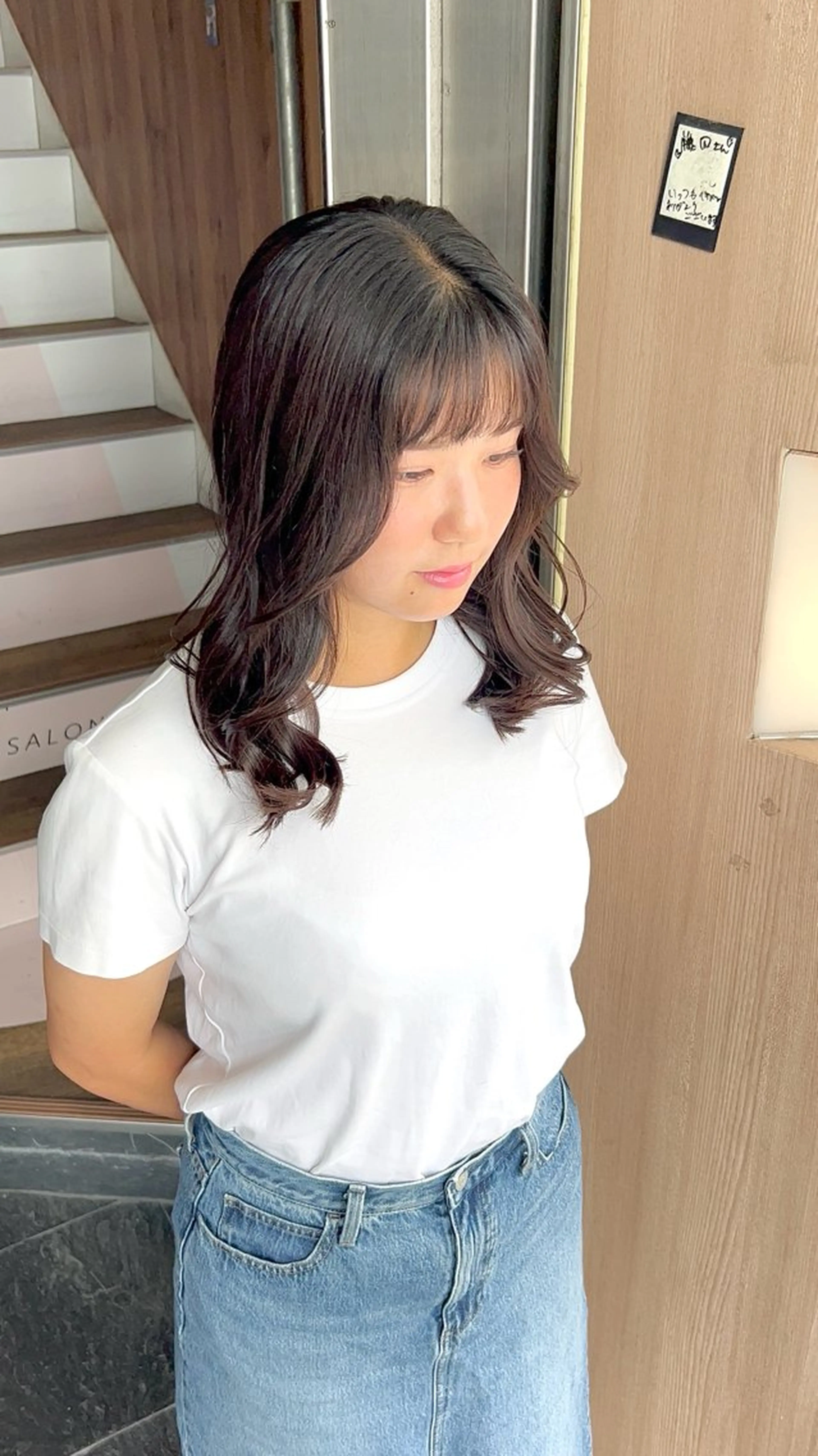 ロング パーマ カット ヘアカラー トリートメント 【韓国暗髪】 ×【暖色系】圭真のヘアスタイル