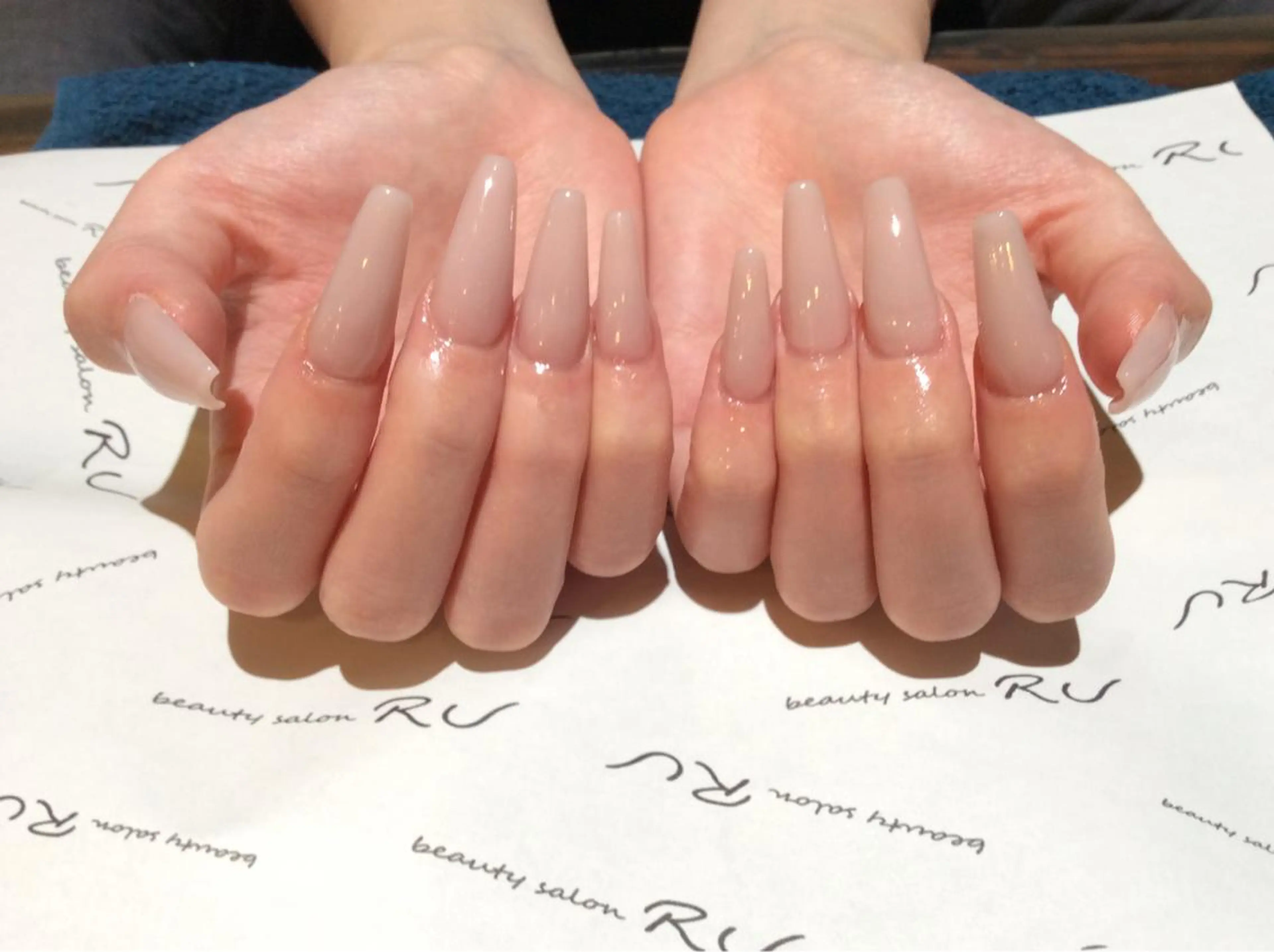 オフ無し スカルプチャー(グラデーションorワンカラー)の写真