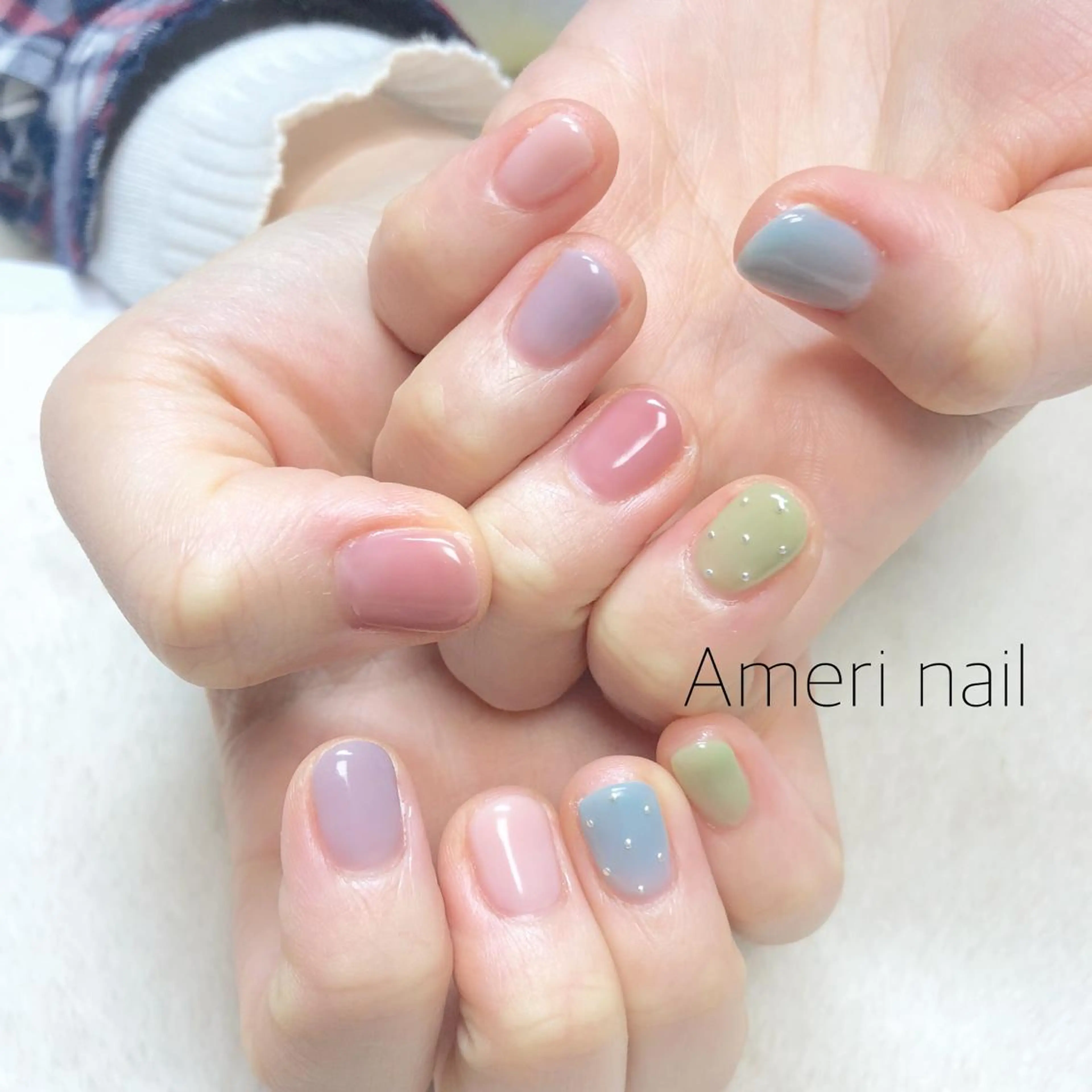 ネイル ハンドネイル Ameri nail /UKIのネイルデザイン