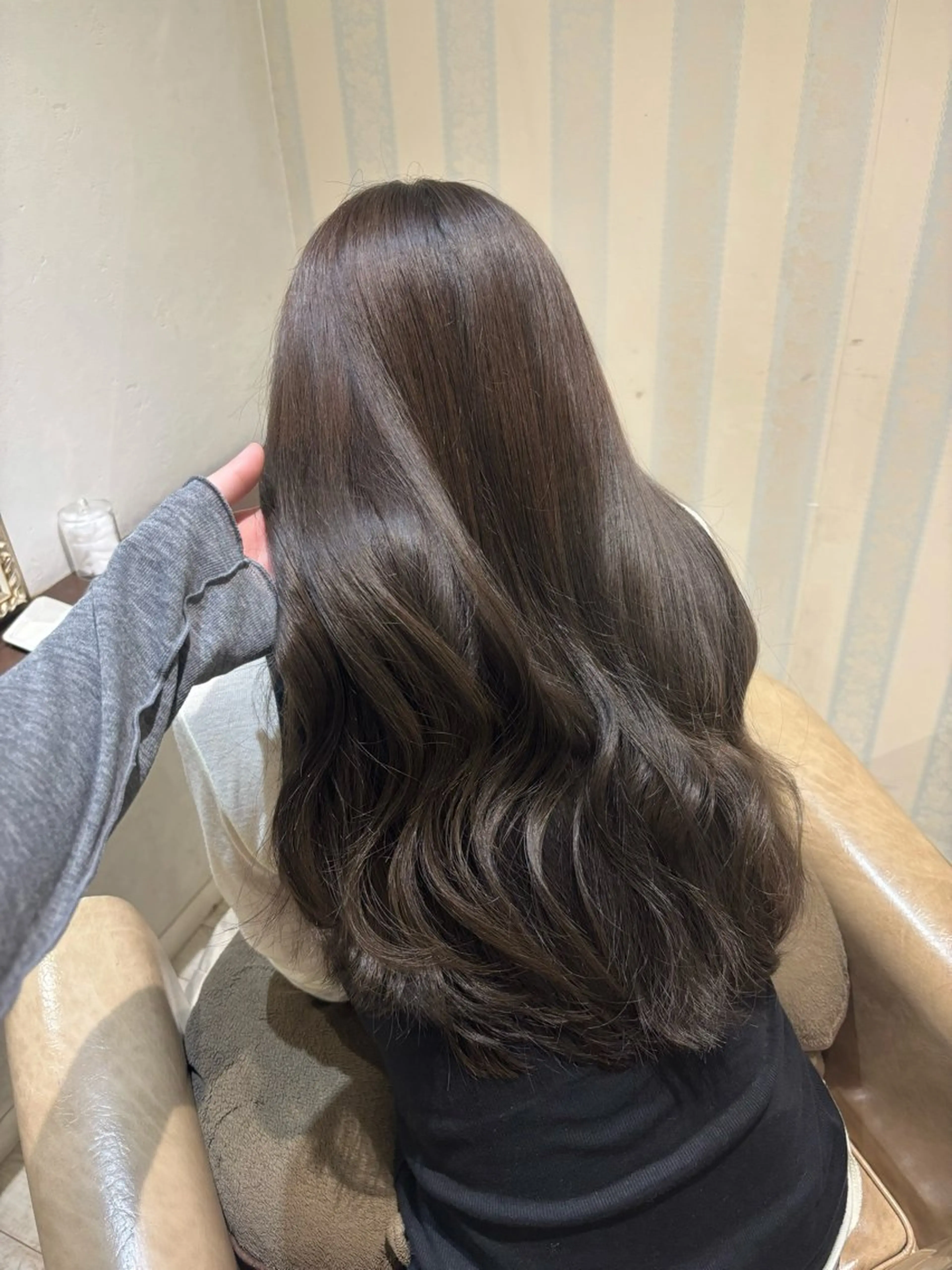 ロング カラー ふうか 心斎橋美容室のヘアスタイル