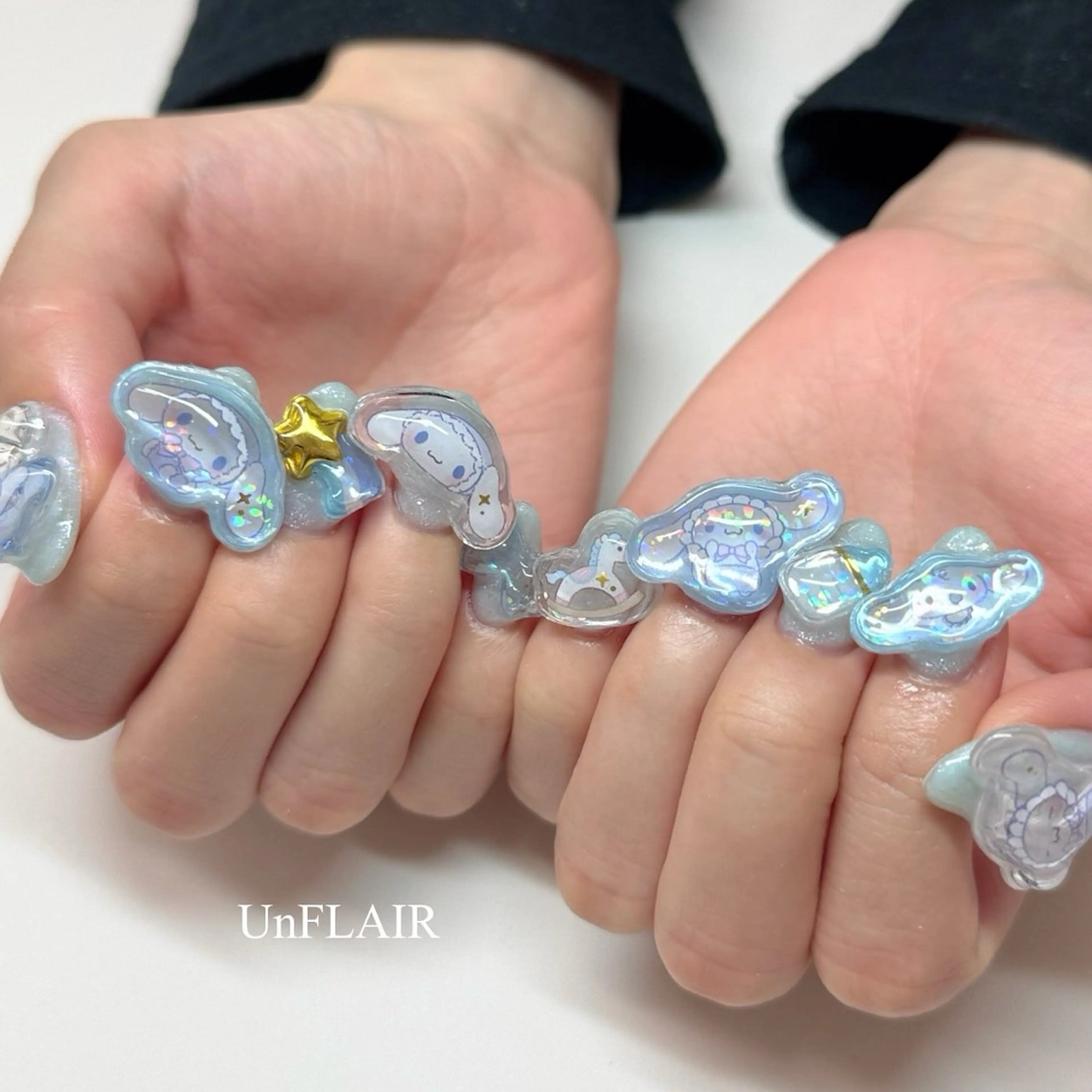 ネイル 持ち込み ハンドネイル UnFLAIR 麻布十番店🧸NAOのネイルデザイン