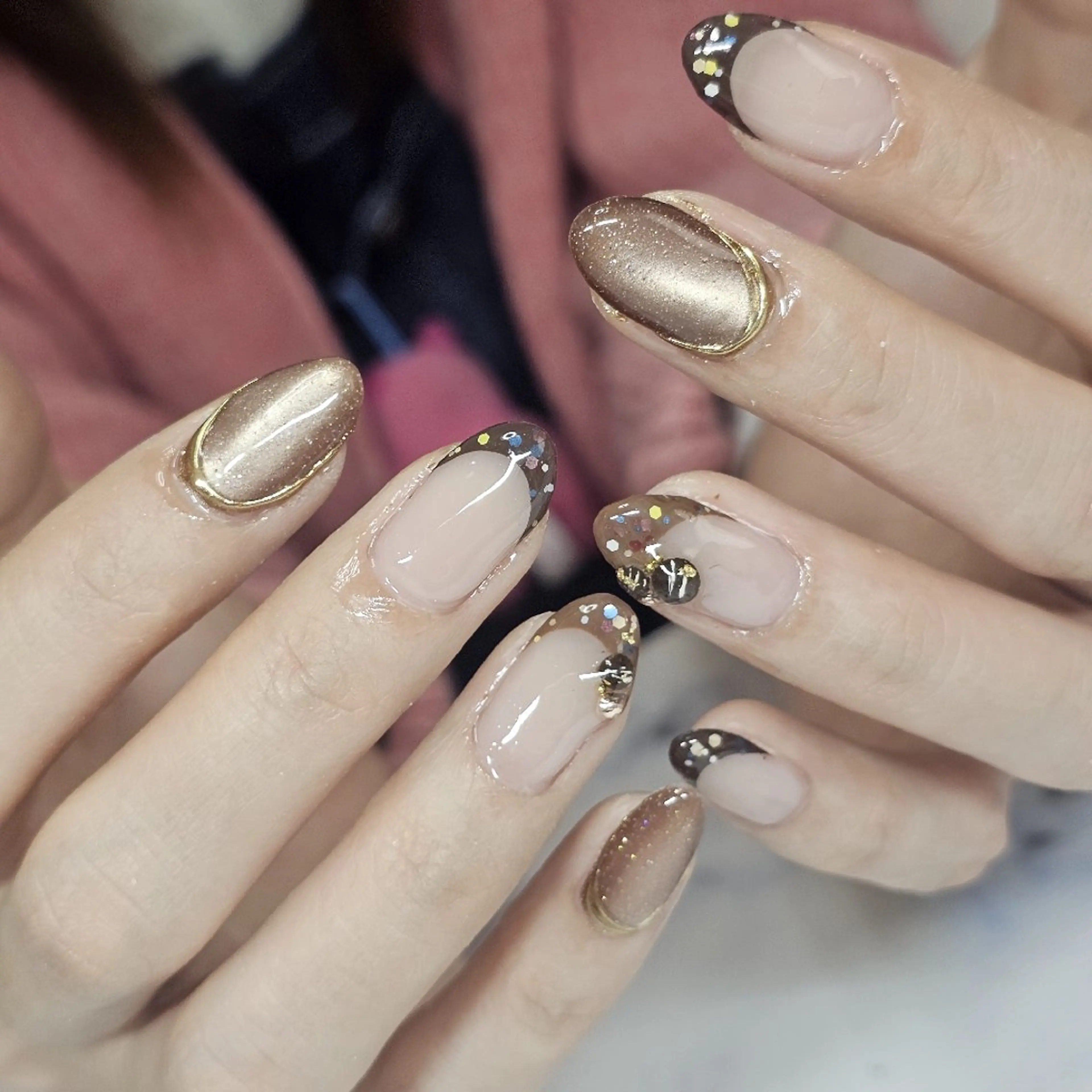 ネイル バレンタイン ★Blanche ☆neige★のネイルデザイン