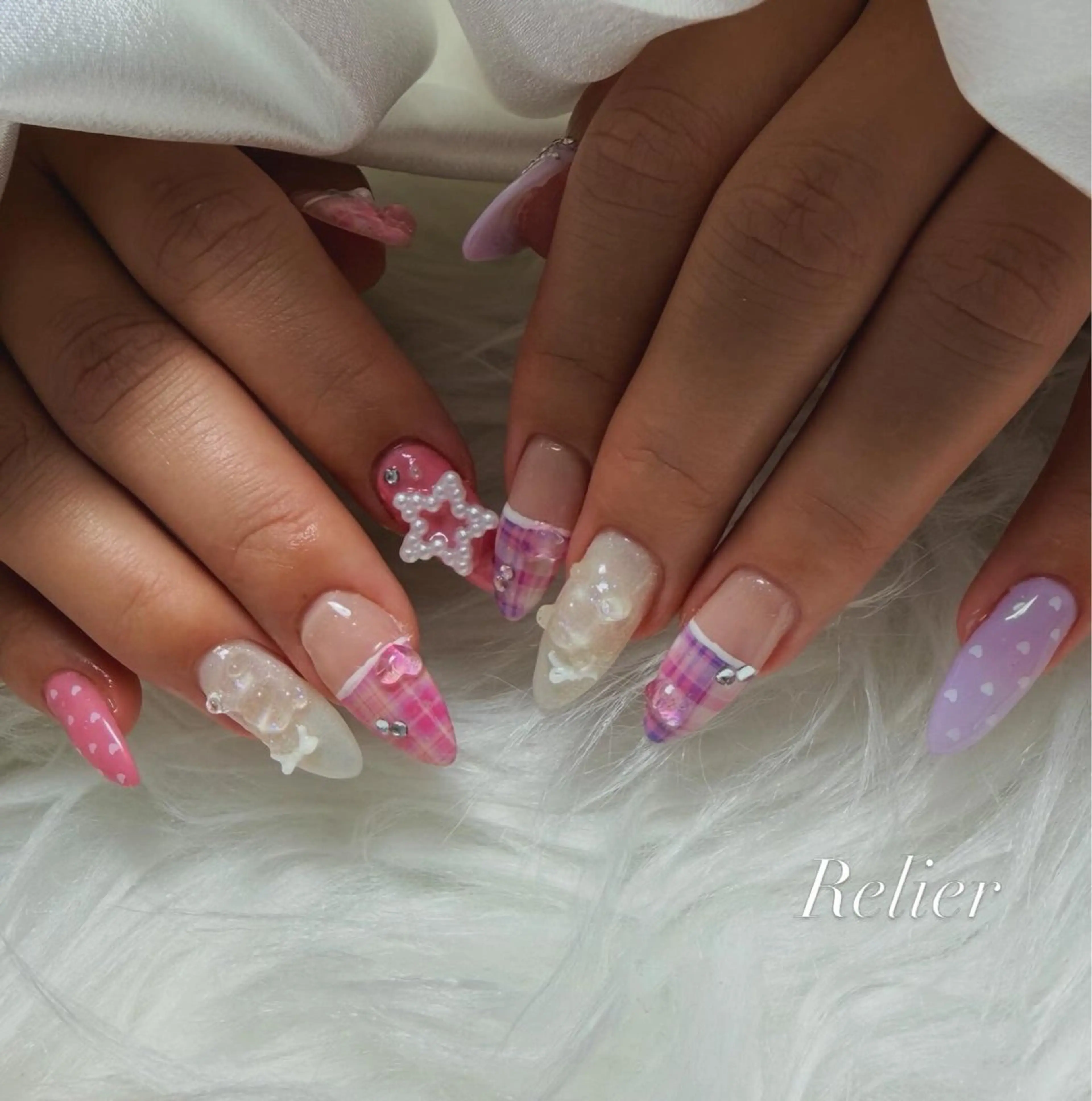 ネイル ハンドネイル Relier Airiのネイルデザイン