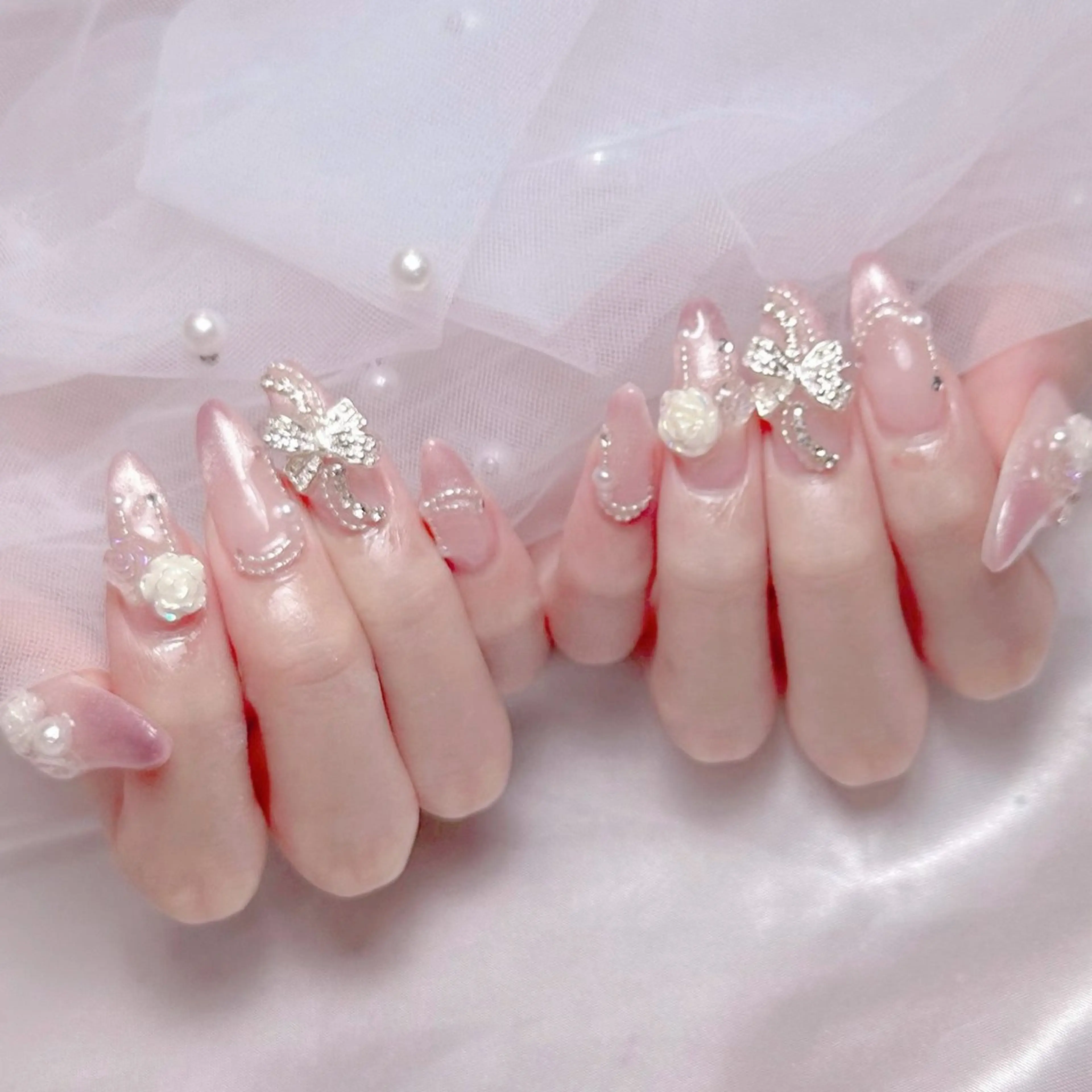 ネイル ハンドネイル Mari 🎀六月移転のネイルデザイン