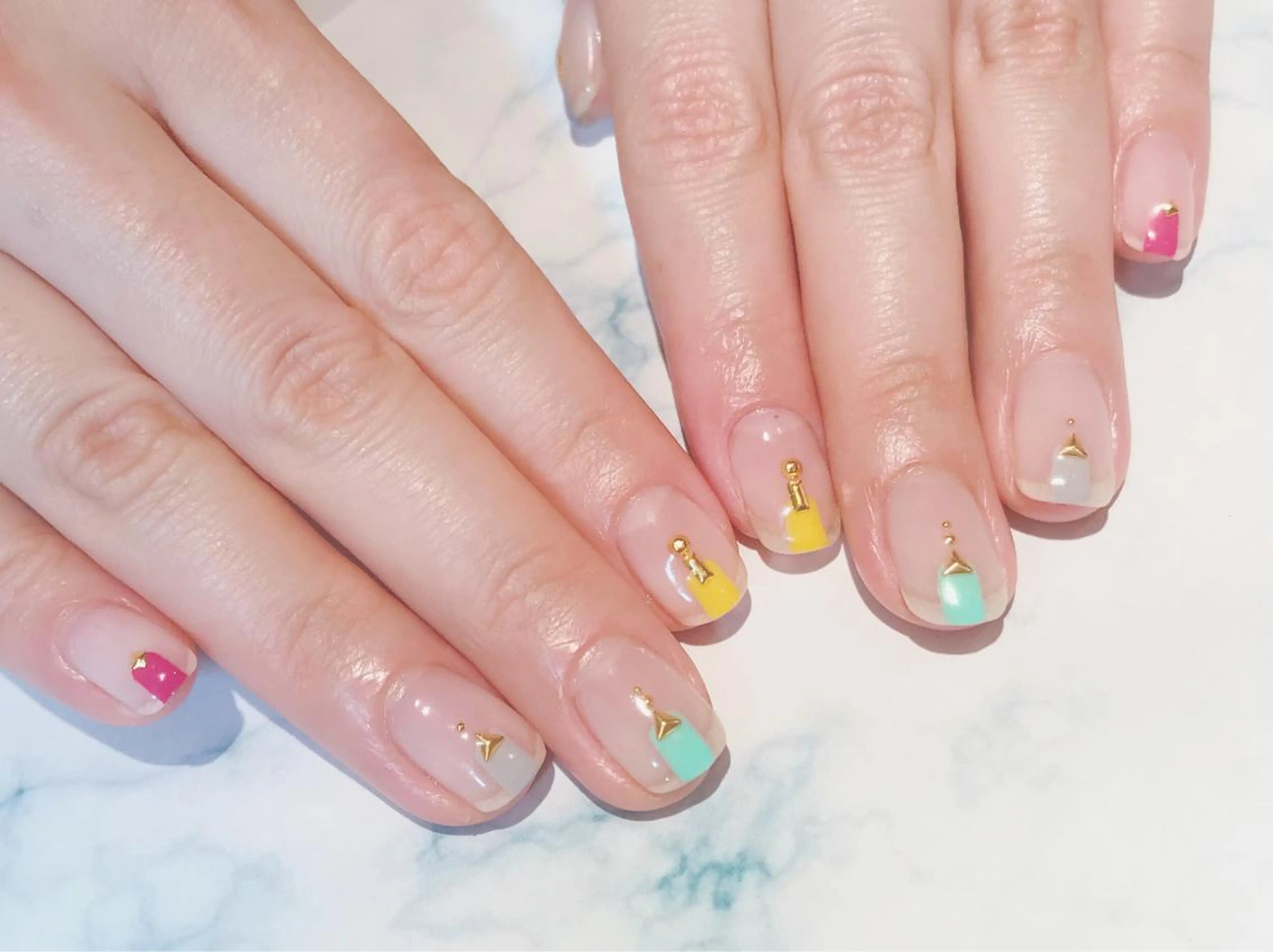 ネイル ハンドネイル LUKE所属・もとまつ さちこのネイルデザイン