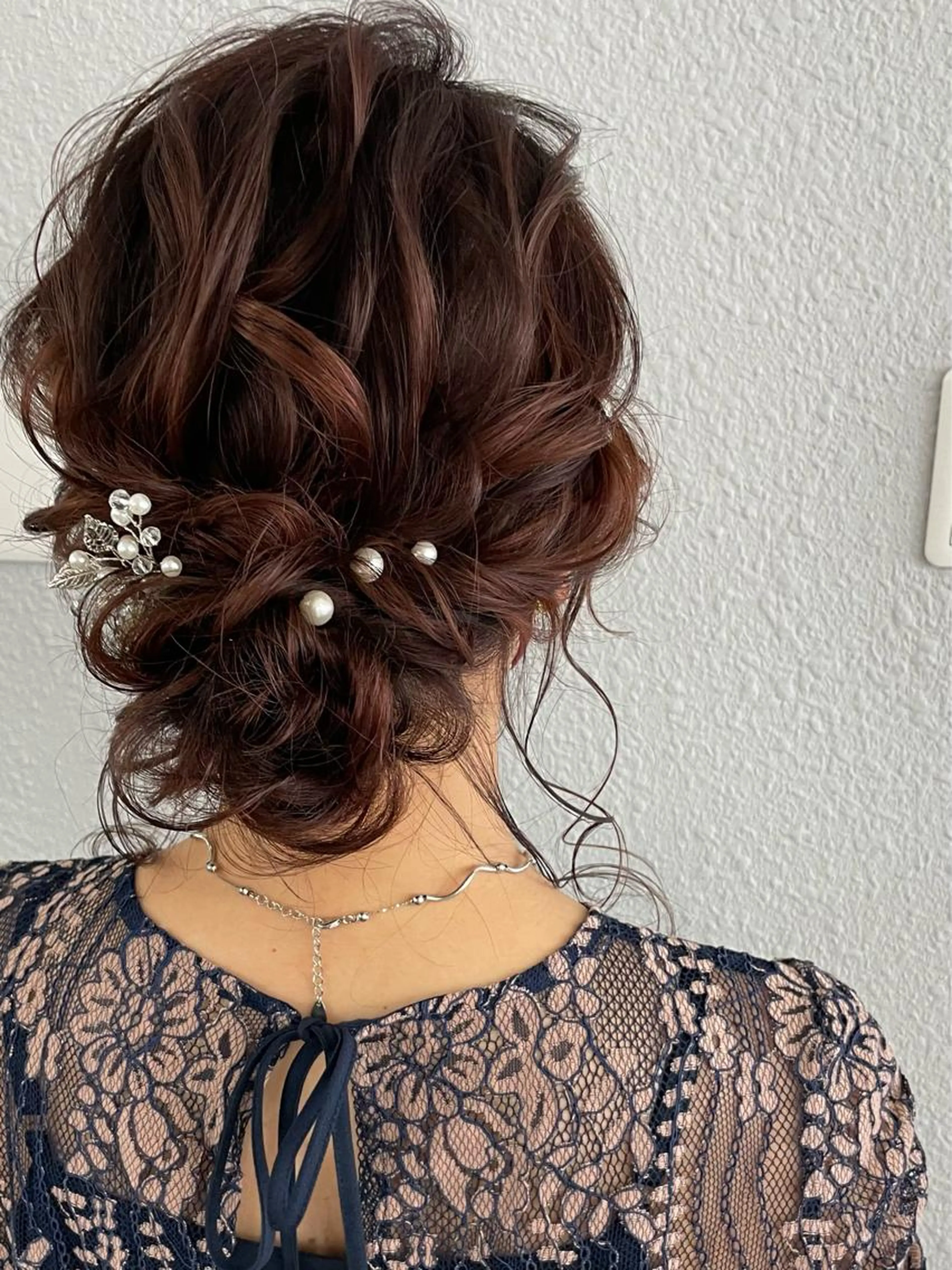 ヘアセットの写真