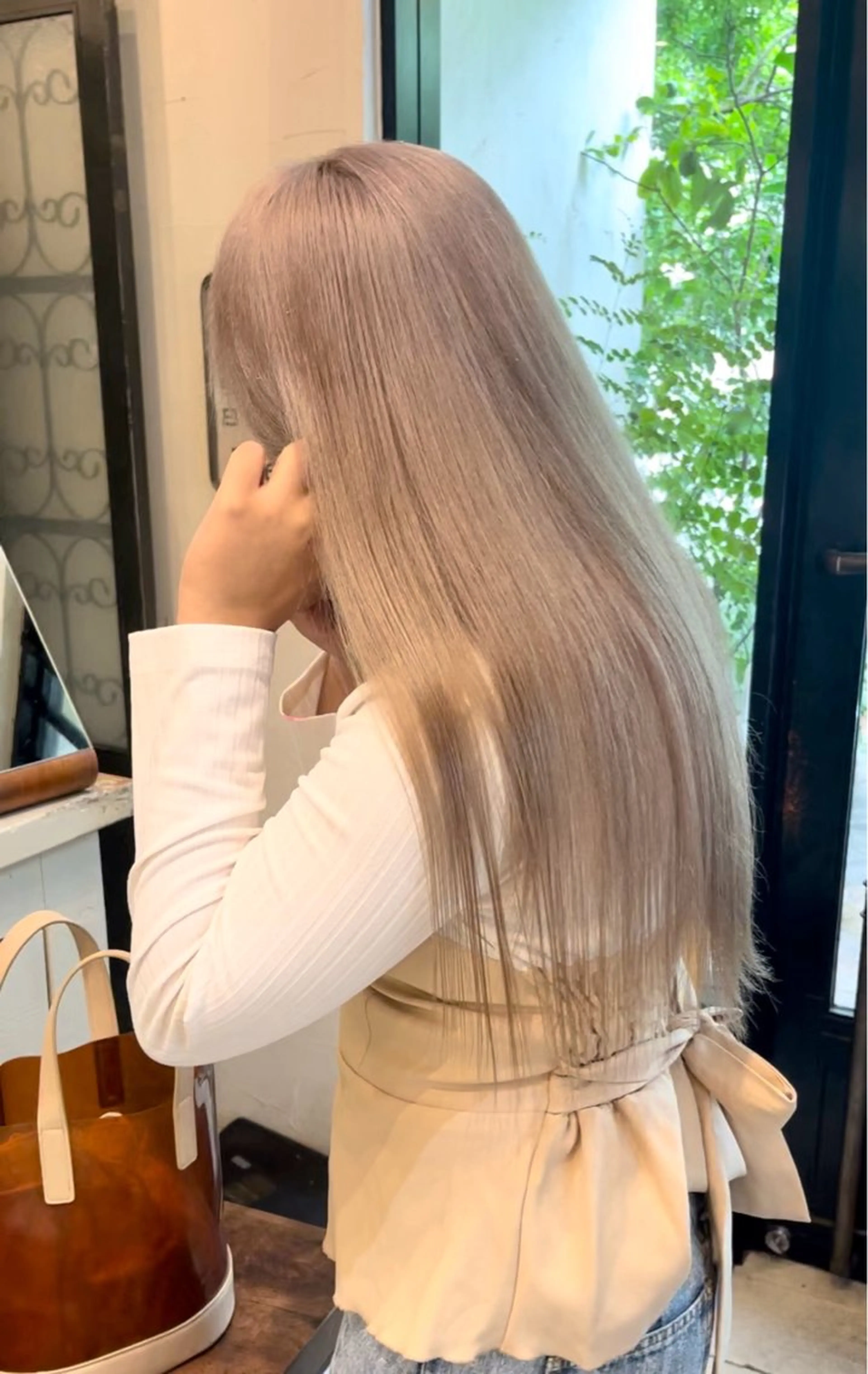 ロング Belle 並木通り店所属・rena/ パーマ/カラーのヘアスタイル