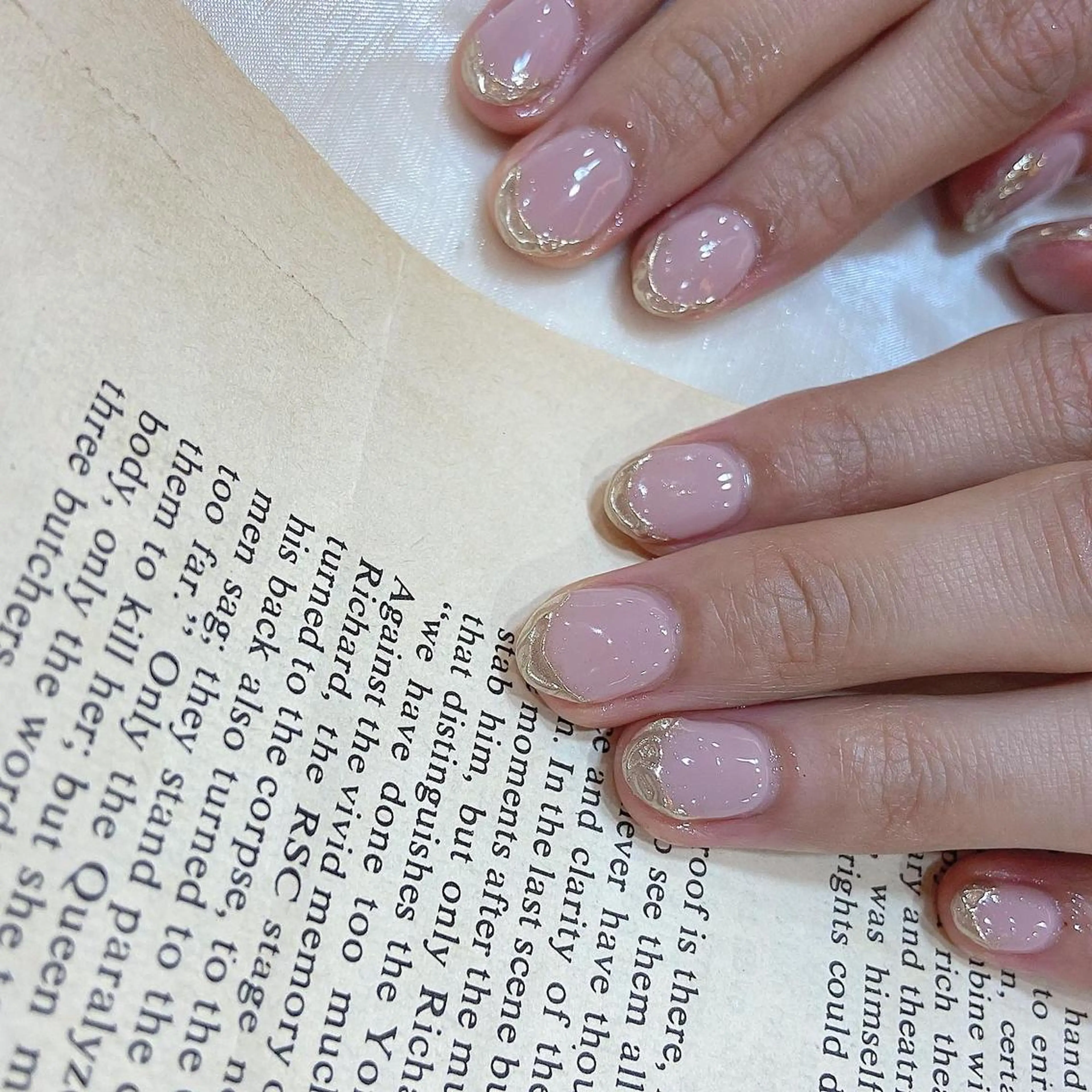 ネイル ハンドネイル 𝕄𝕚𝕪𝕦🤍 自由が丘⌇パラジェルのネイルデザイン