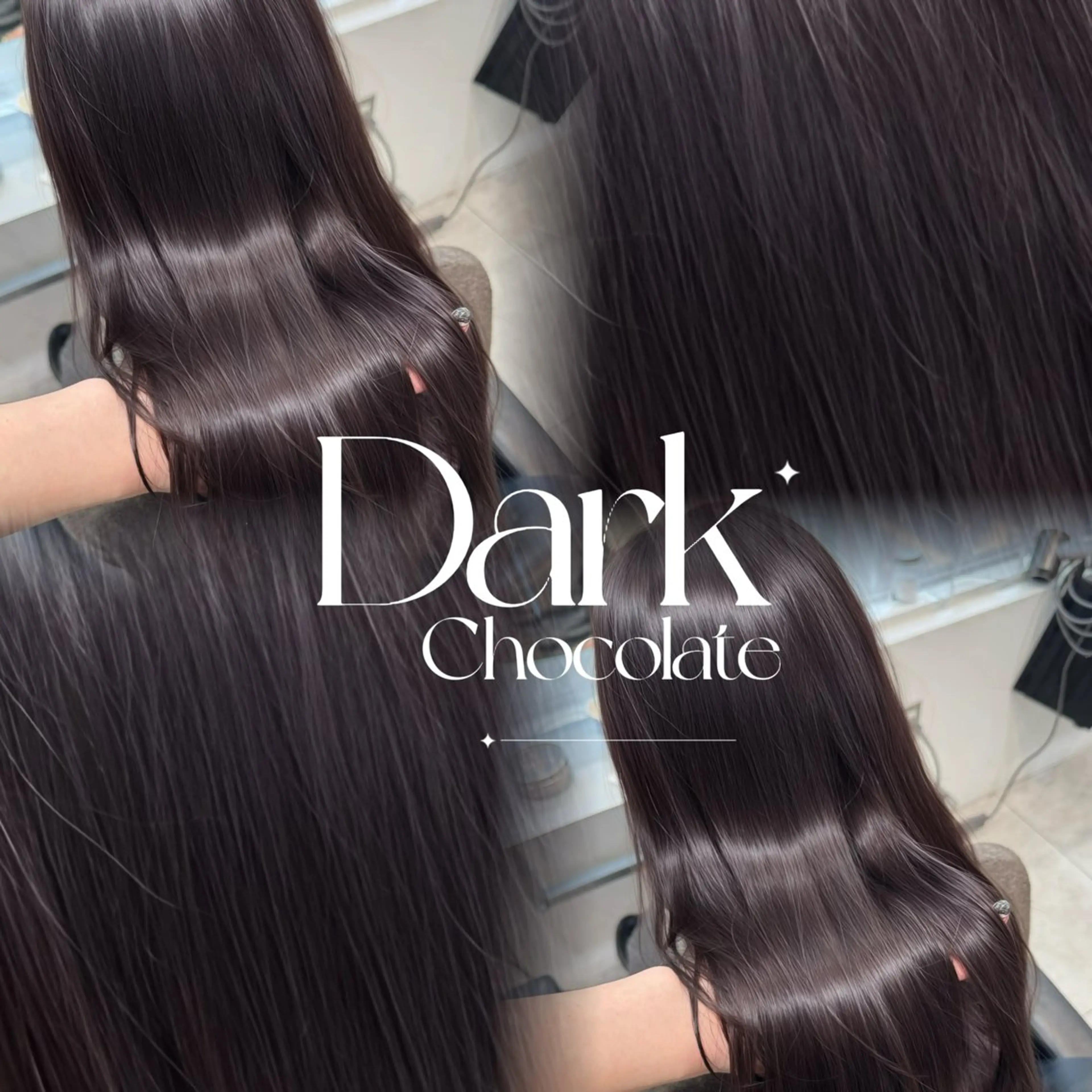 【平日限定❣️】前髪顔周りカット+艶カラー+トリートメント🩶✂︎の写真