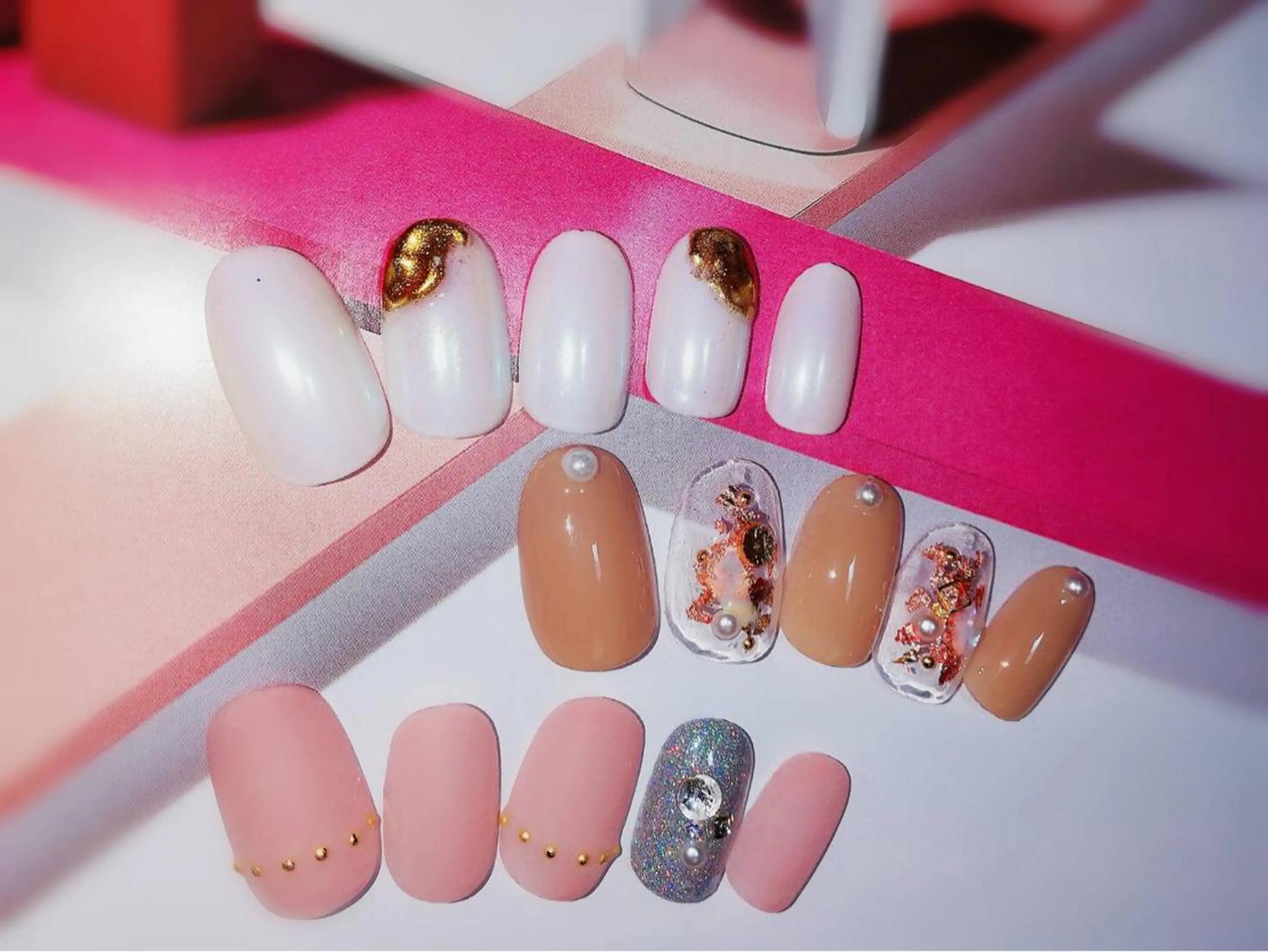 ネイル 春ネイル ネイルチップ ハンドネイル Nail cottageのネイルデザイン