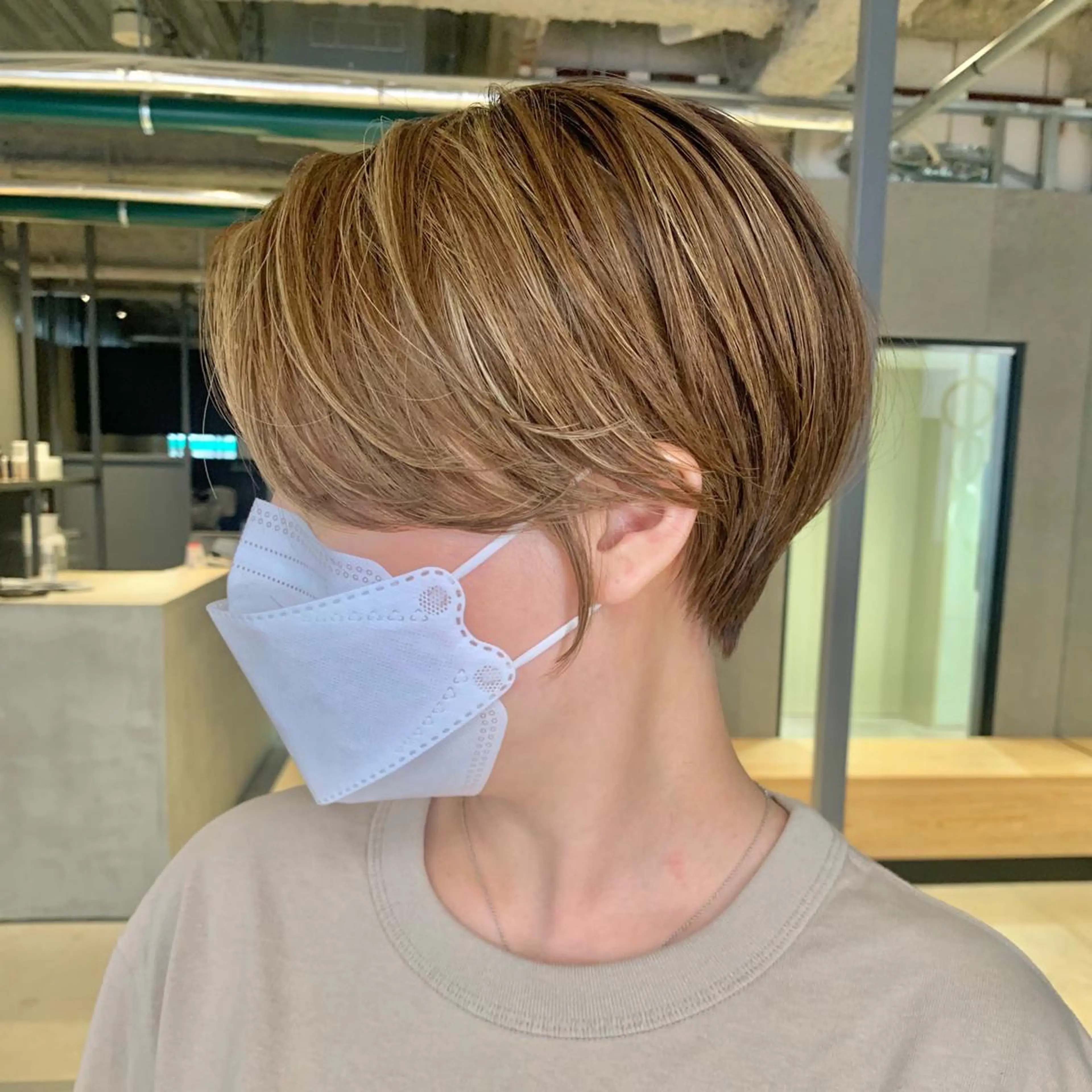 🌈カット＋ダブルカラー(ケアブリーチ)＋4STEPトリートメント🌈の写真