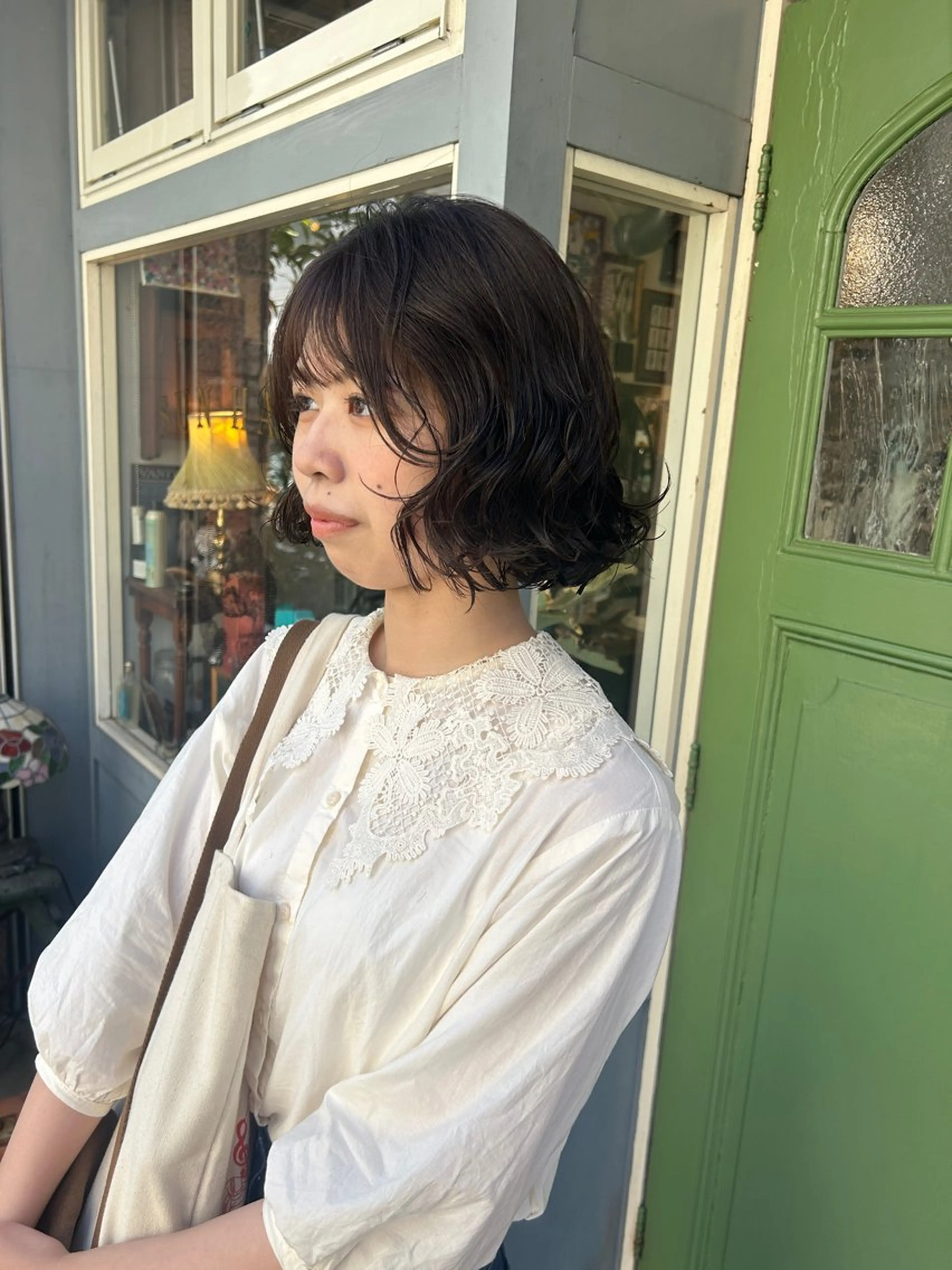 ショート パーマ カット パーマ ヘッドスパ 清水千優/パーマ/透 明感カラー/メンズのヘアスタイル