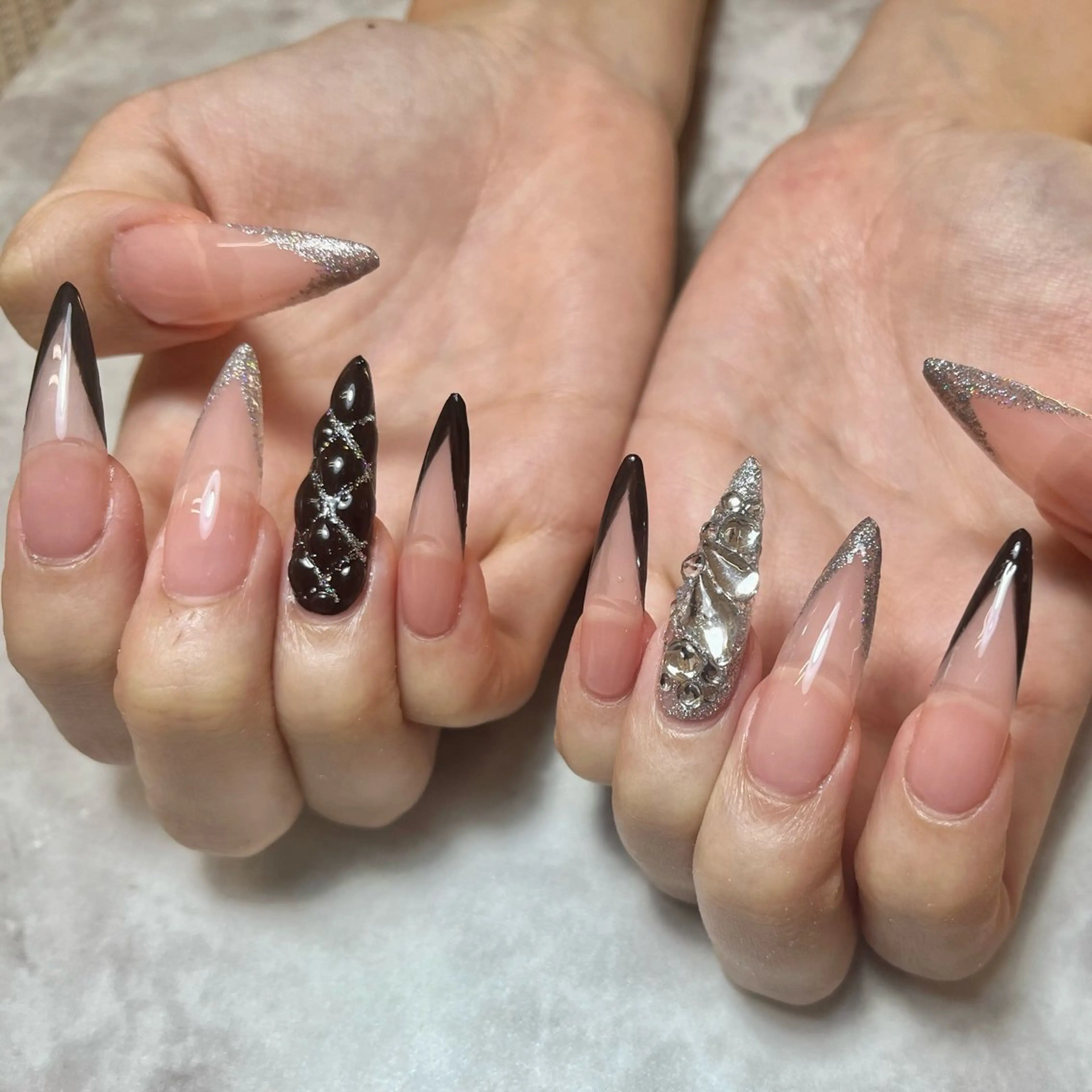 ネイル ハンドネイル nail salon bel eclatのネイルデザイン