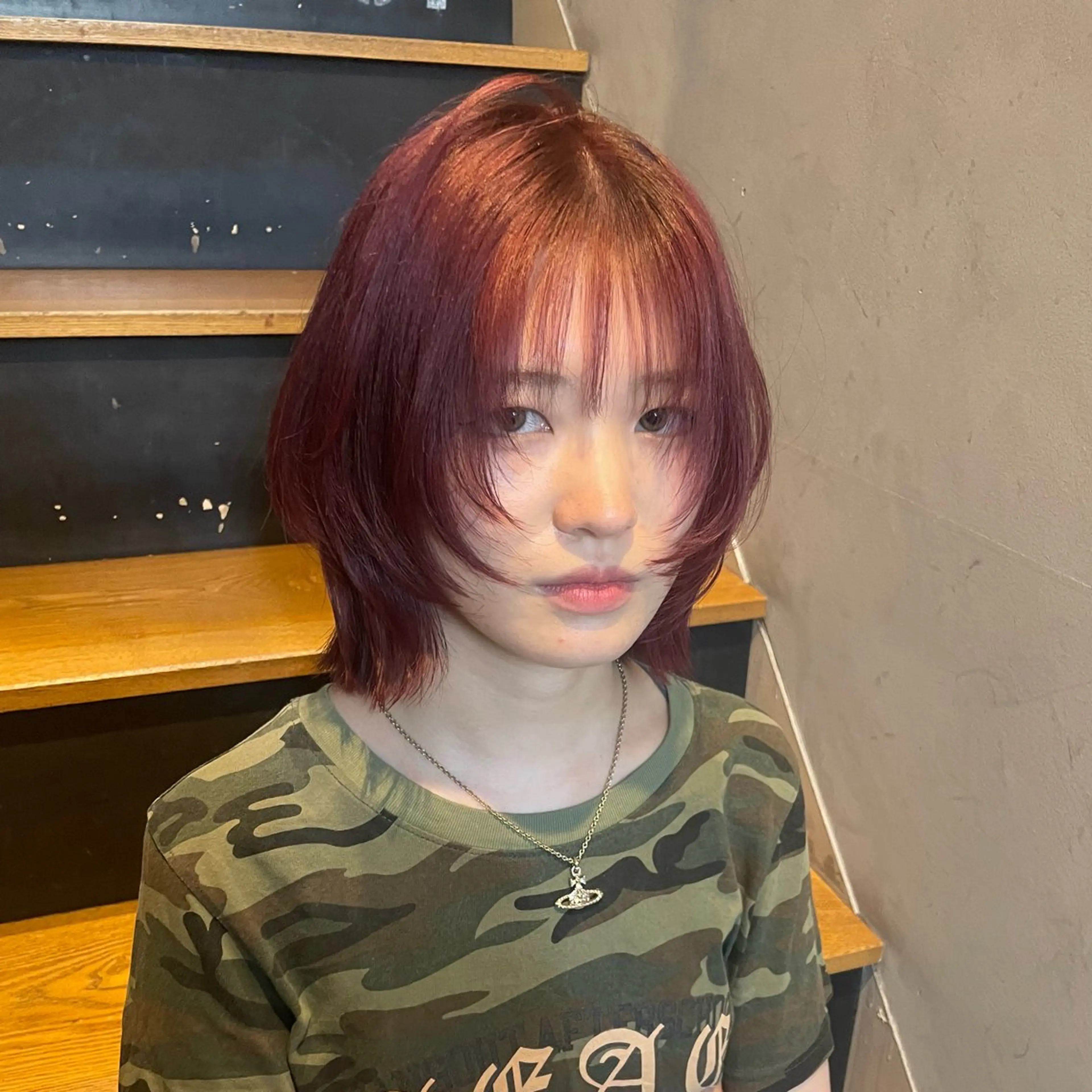ショート カラー AIRI /XENA渋谷本店のヘアスタイル