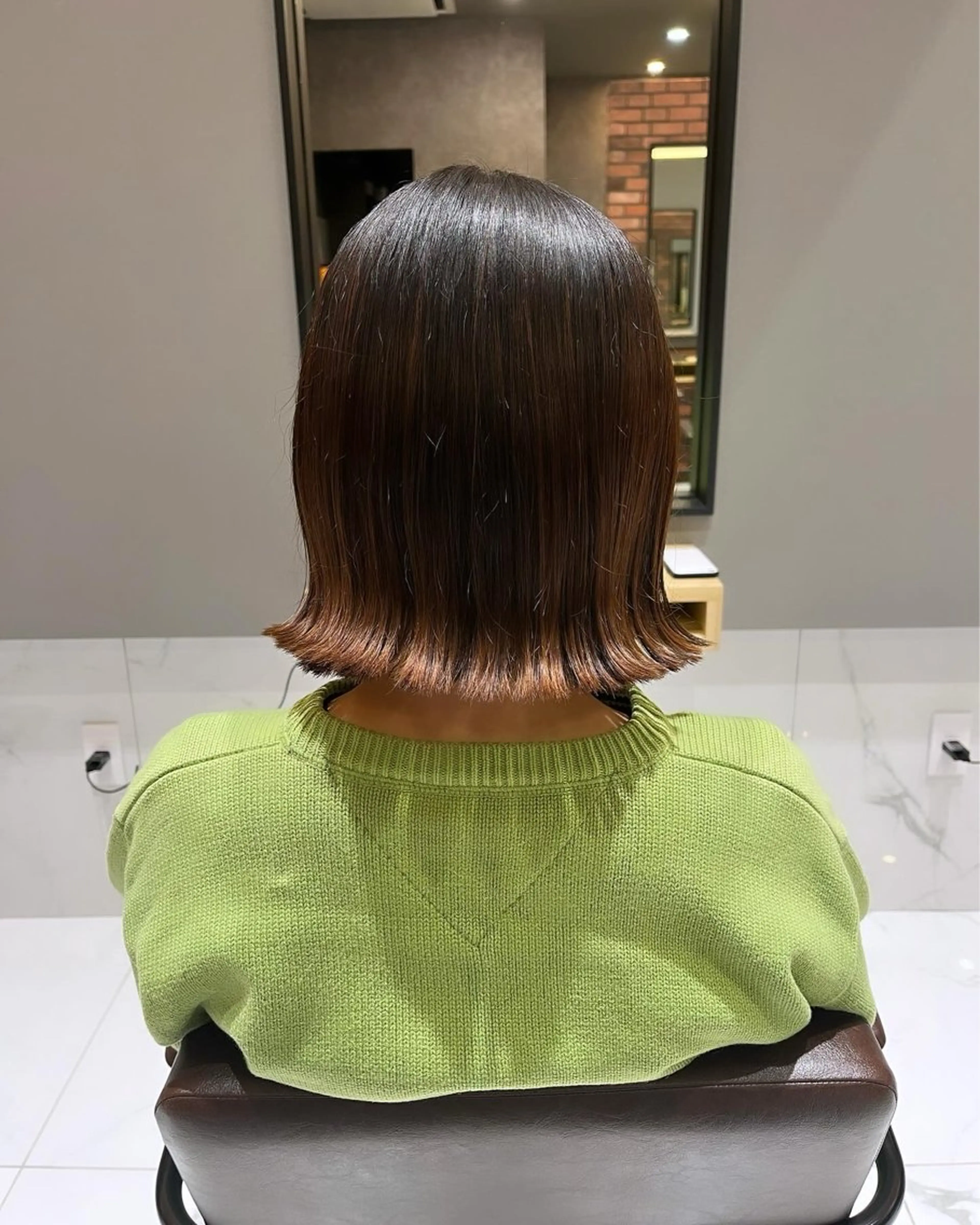 ミディアム カット Le Coeur 喜多町　志賀大介のヘアスタイル