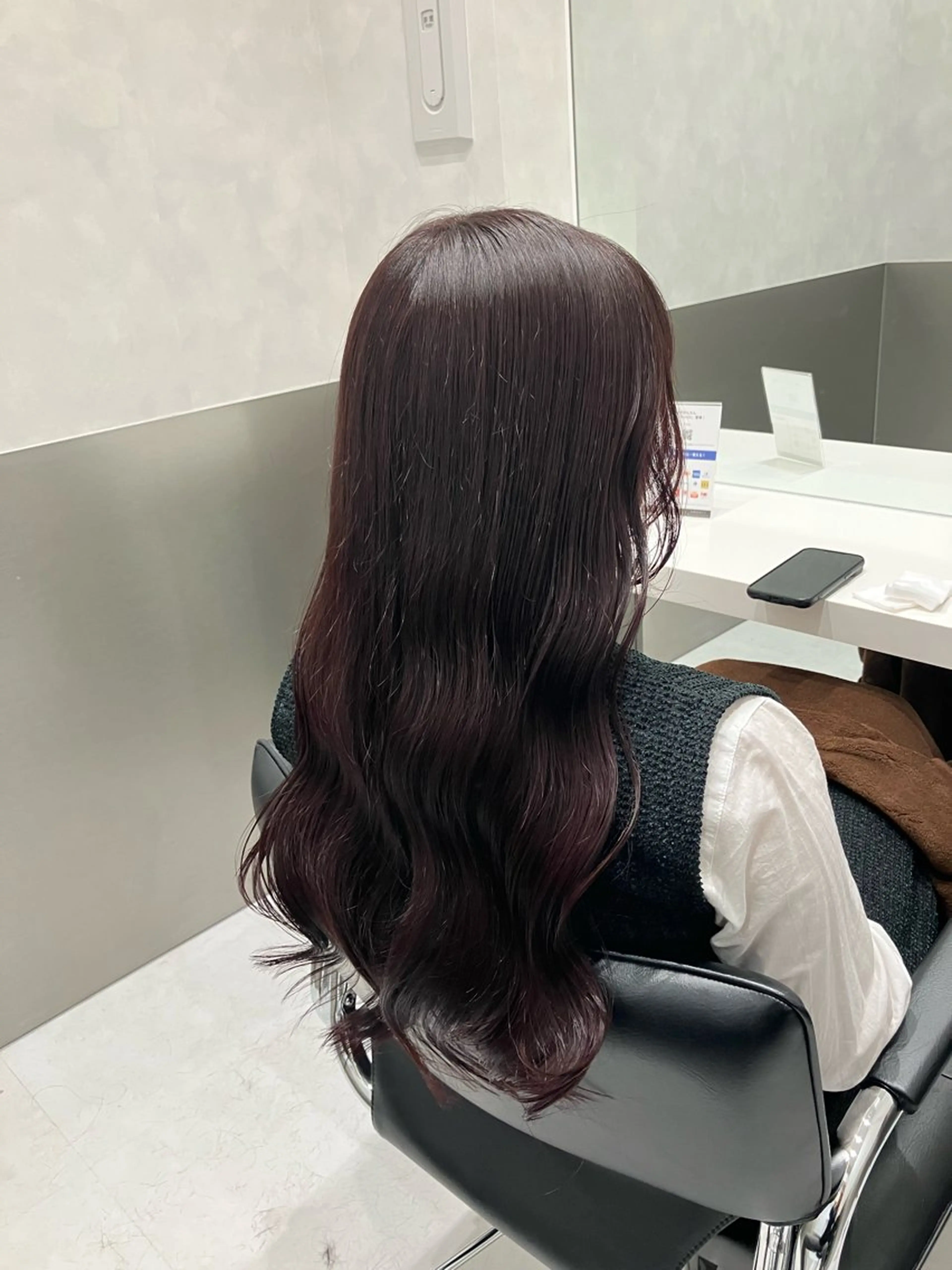 ロング カラー カット ヘアカラー トリートメント GO TODAY SHAIRE SALON原宿vita店舗所属・🩷完全マンツーマン 💖ASAHIのヘアスタイル