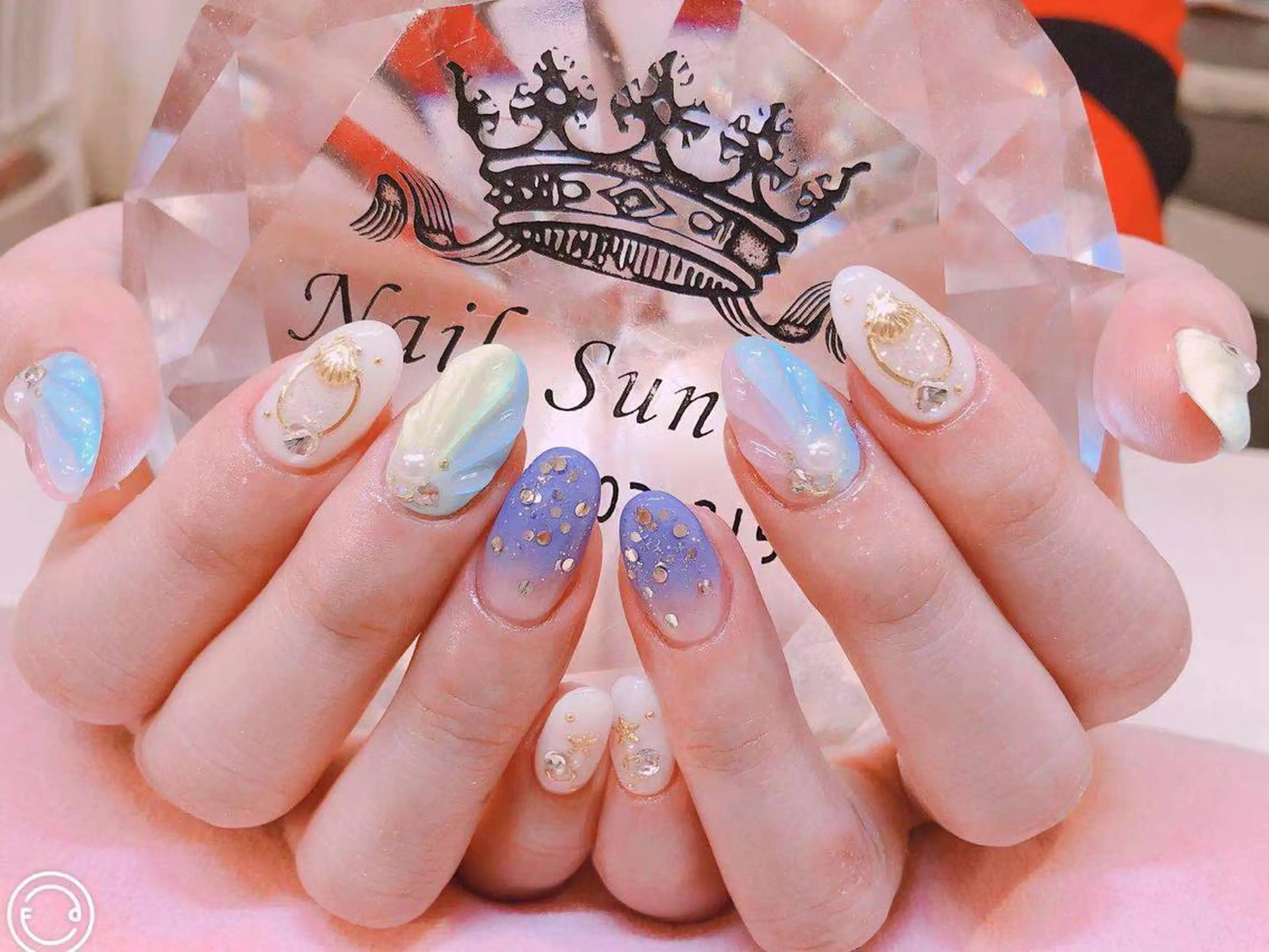 ネイル 長さだし専門店 M2　rikaのネイルデザイン