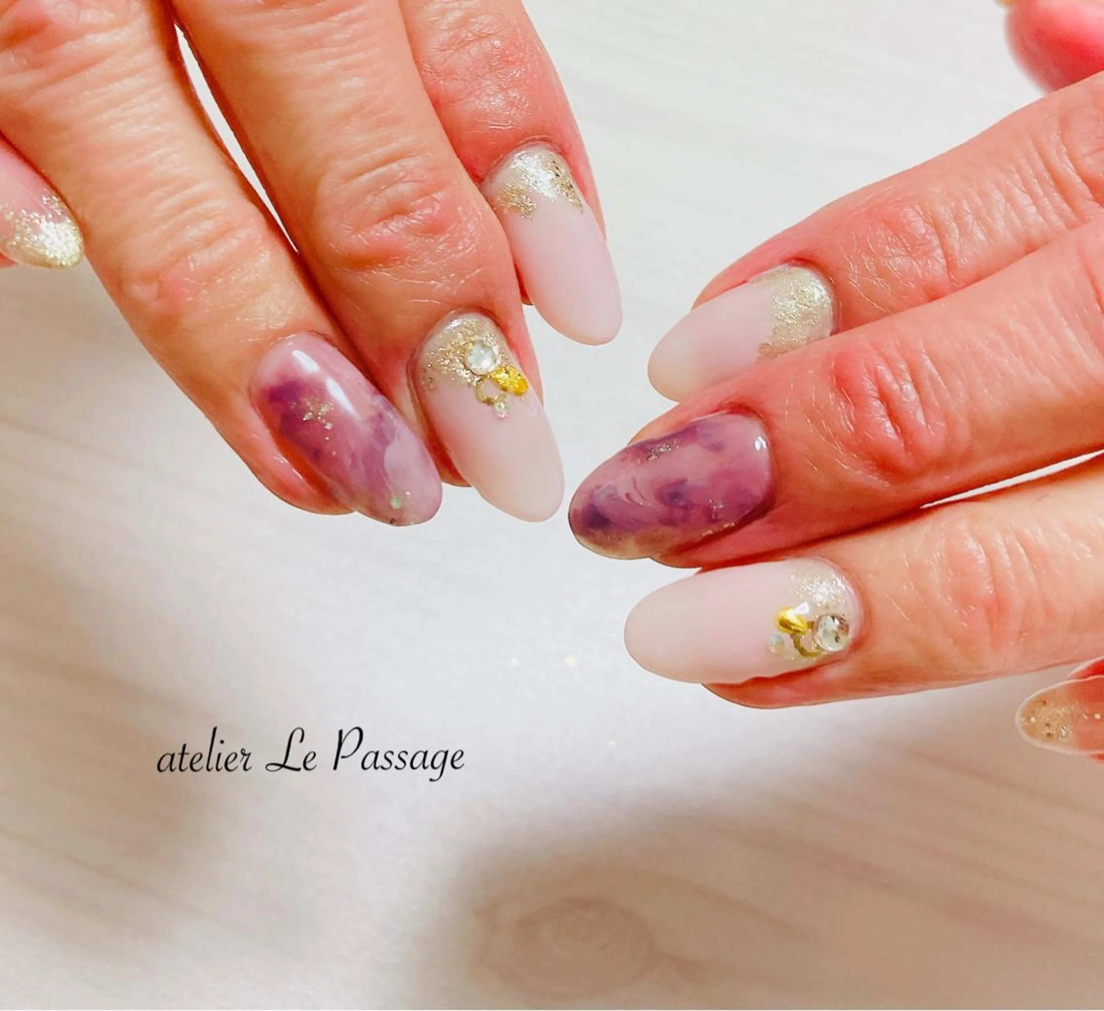 ネイル Atelier Le Passage所属・h nakatsukaのネイルデザイン