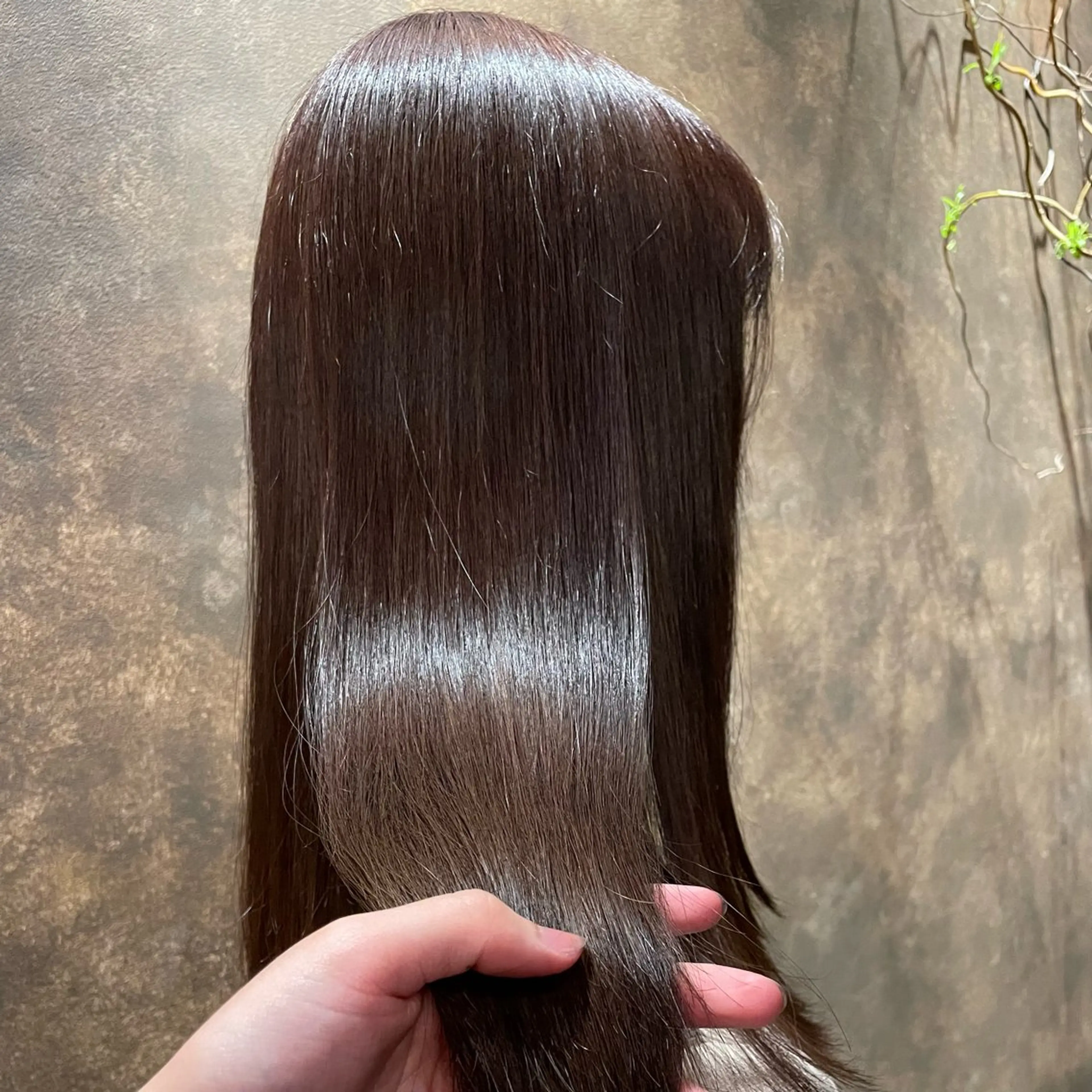 セミロング カラー ヘアカラー 松木 花鈴のヘアスタイル