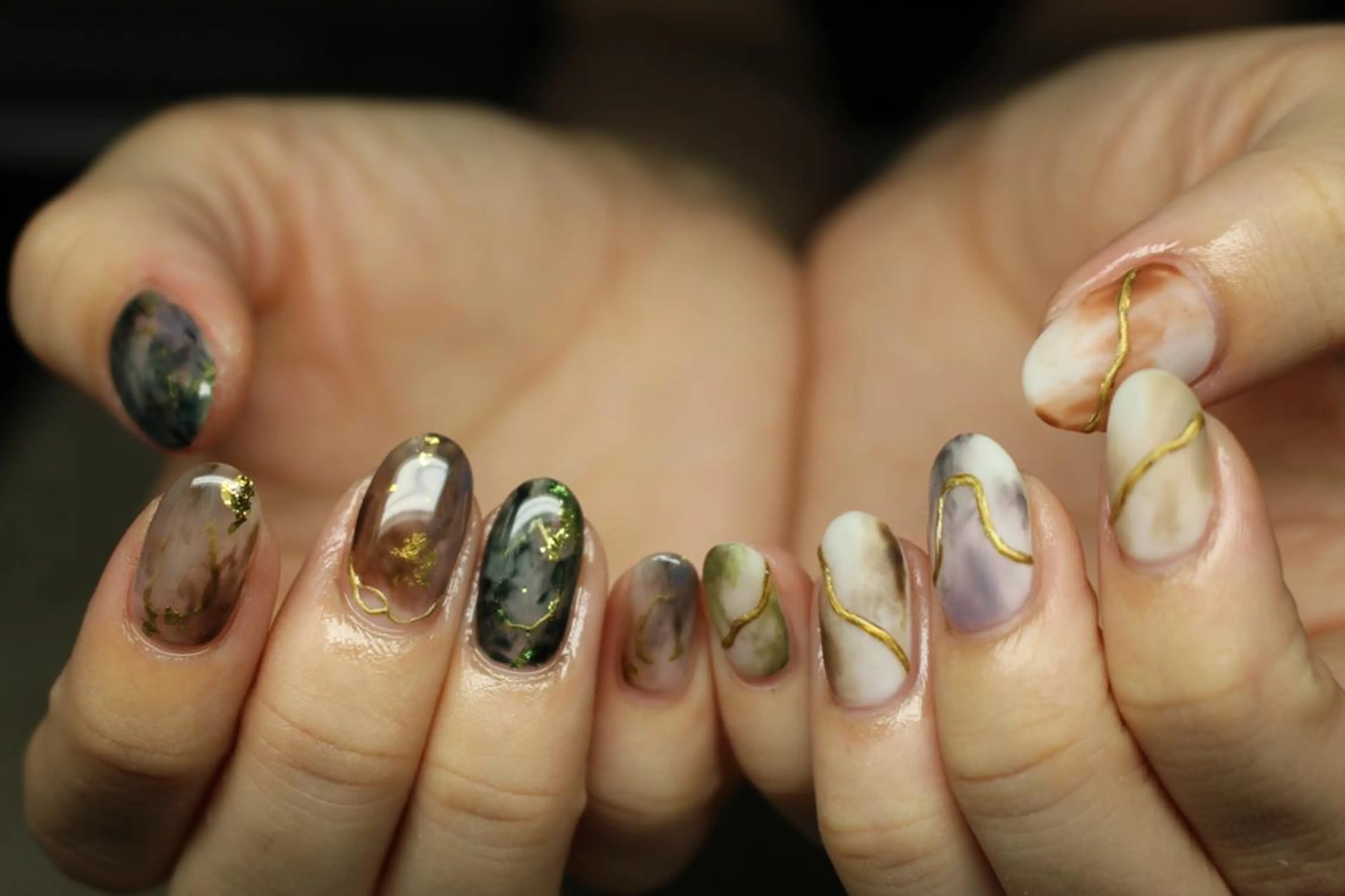 ネイル ハンドネイル yu-a☆  ネイル ＆ホワイトニングのネイルデザイン