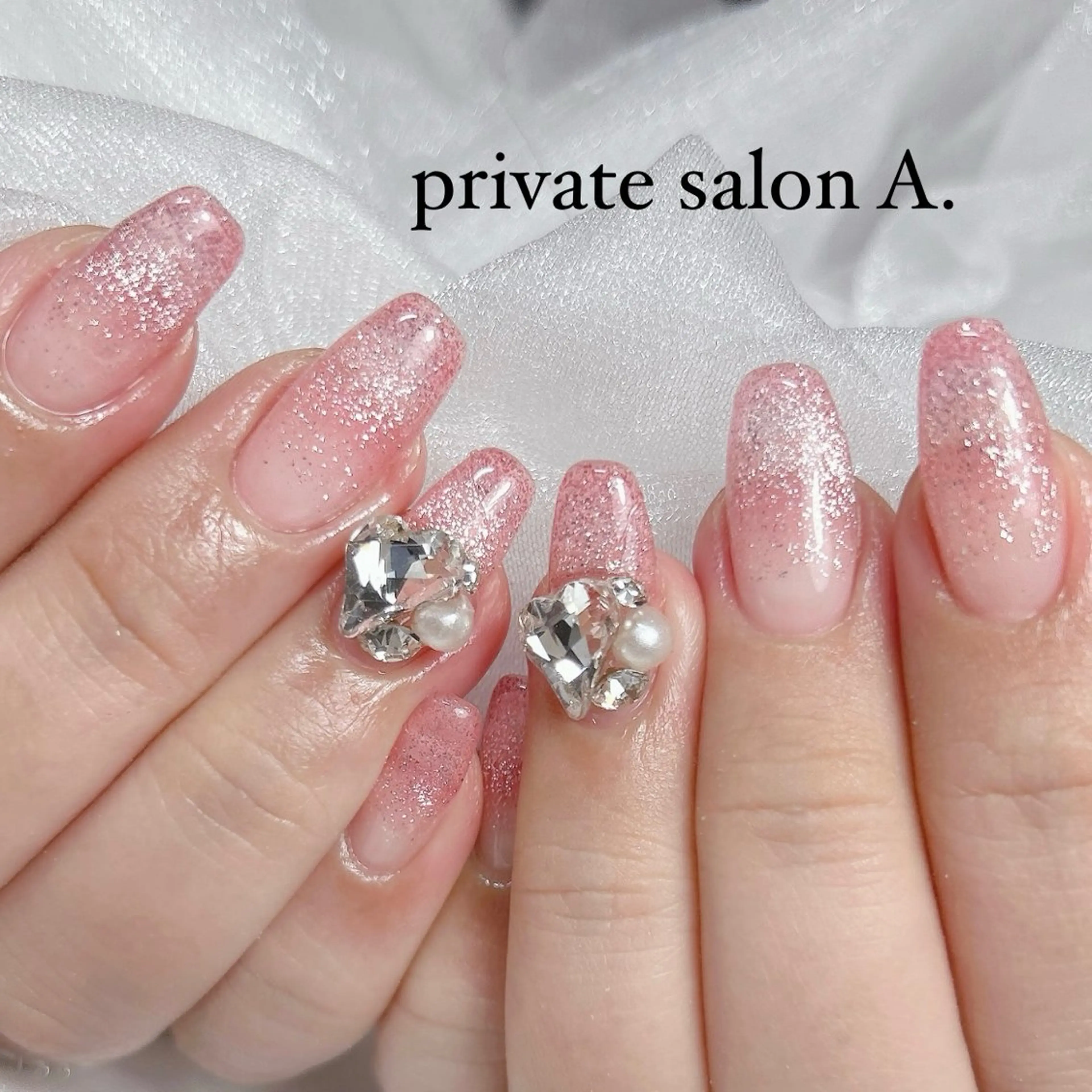 ネイル グラデーション マグネットネイル 木村 章惠のネイルデザイン