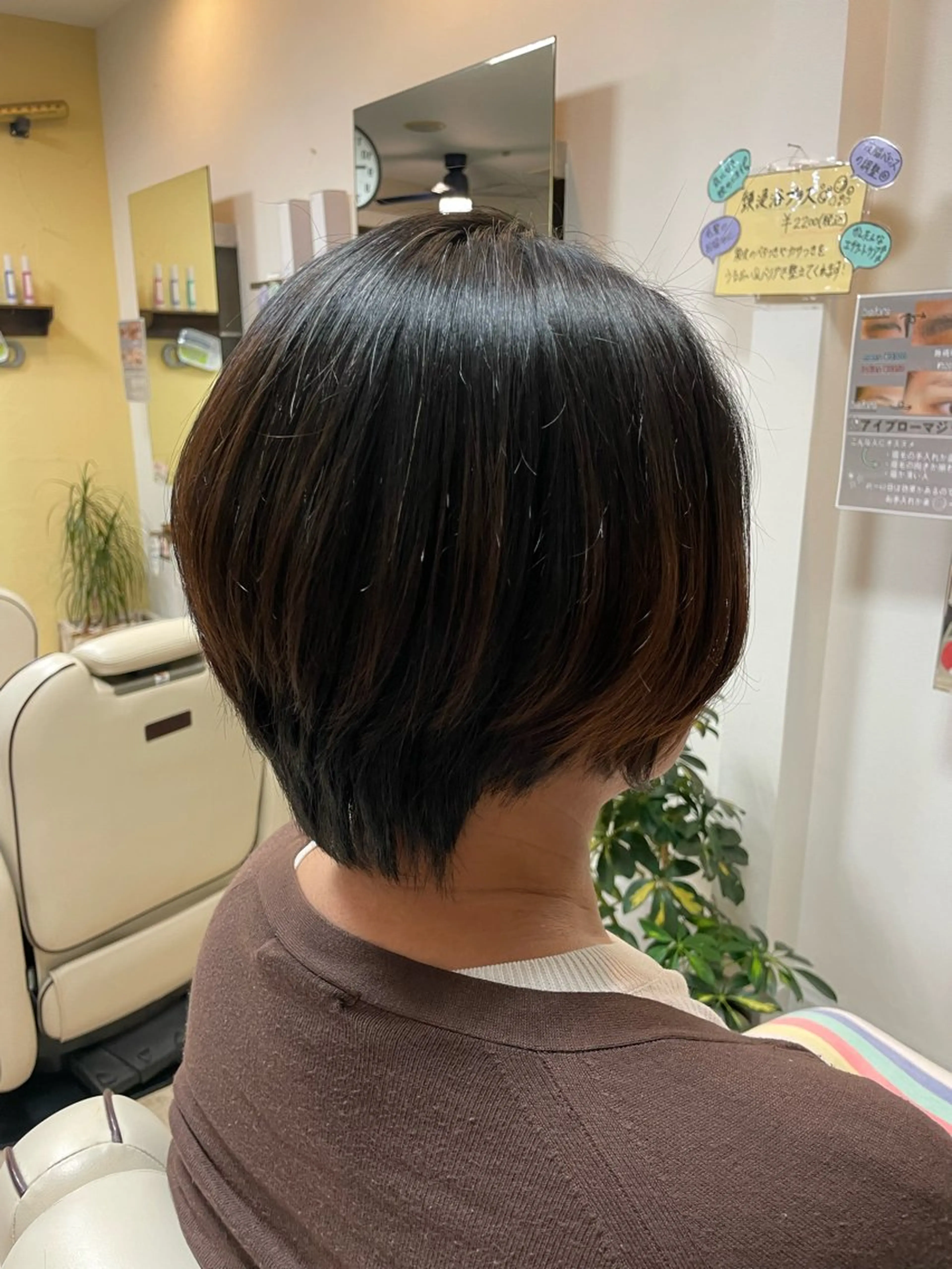 ショート ショートヘア 河田 緋菜乃のヘアスタイル