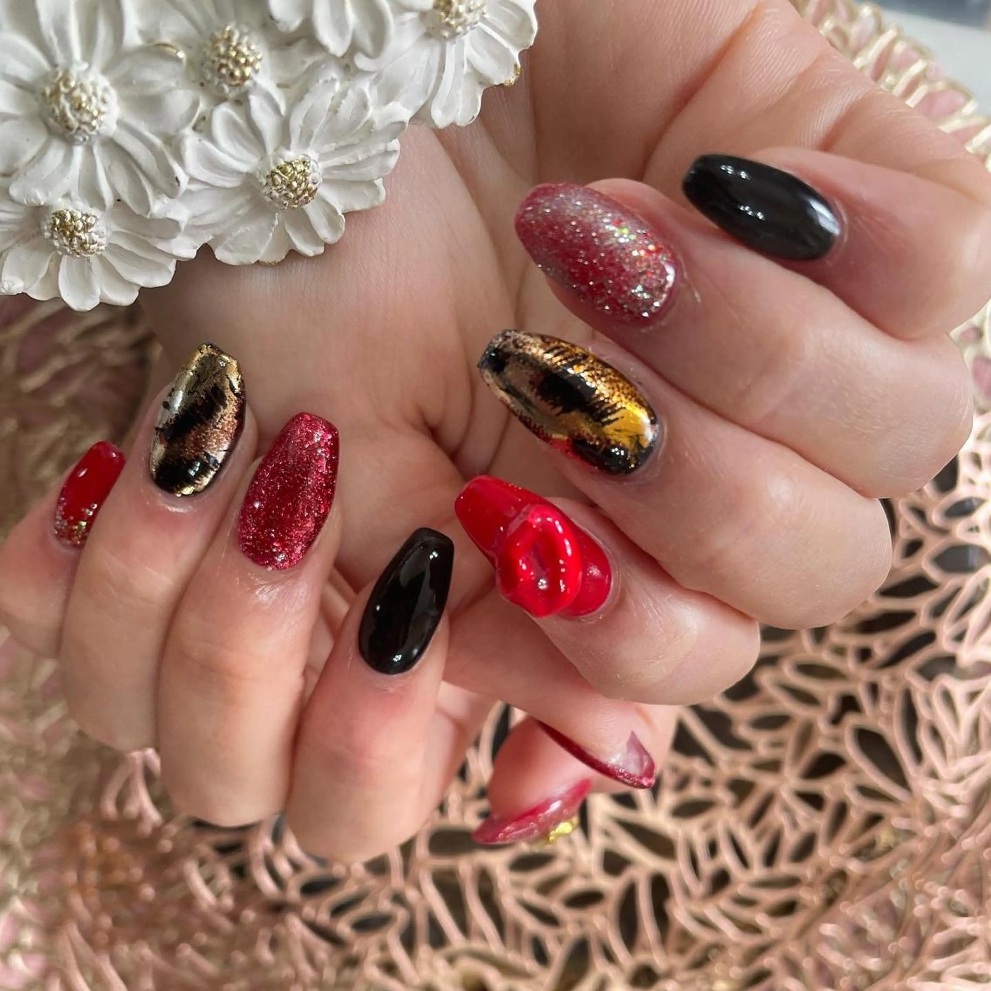 セミロング Parfum パルファンのネイルデザイン