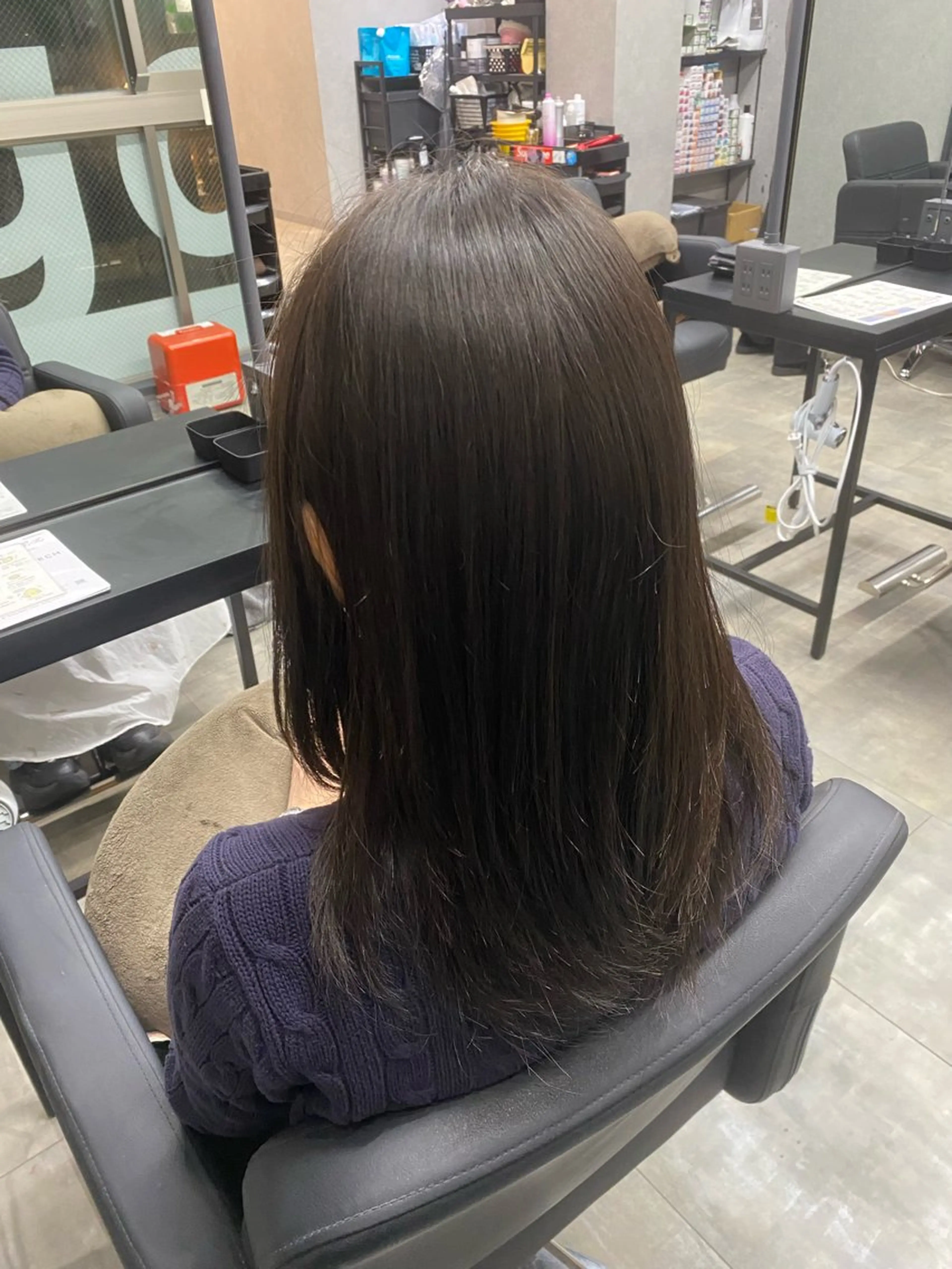 カラー 𝗮𝘆𝘂𝗺𝗶 ハイトーン🎀のヘアスタイル