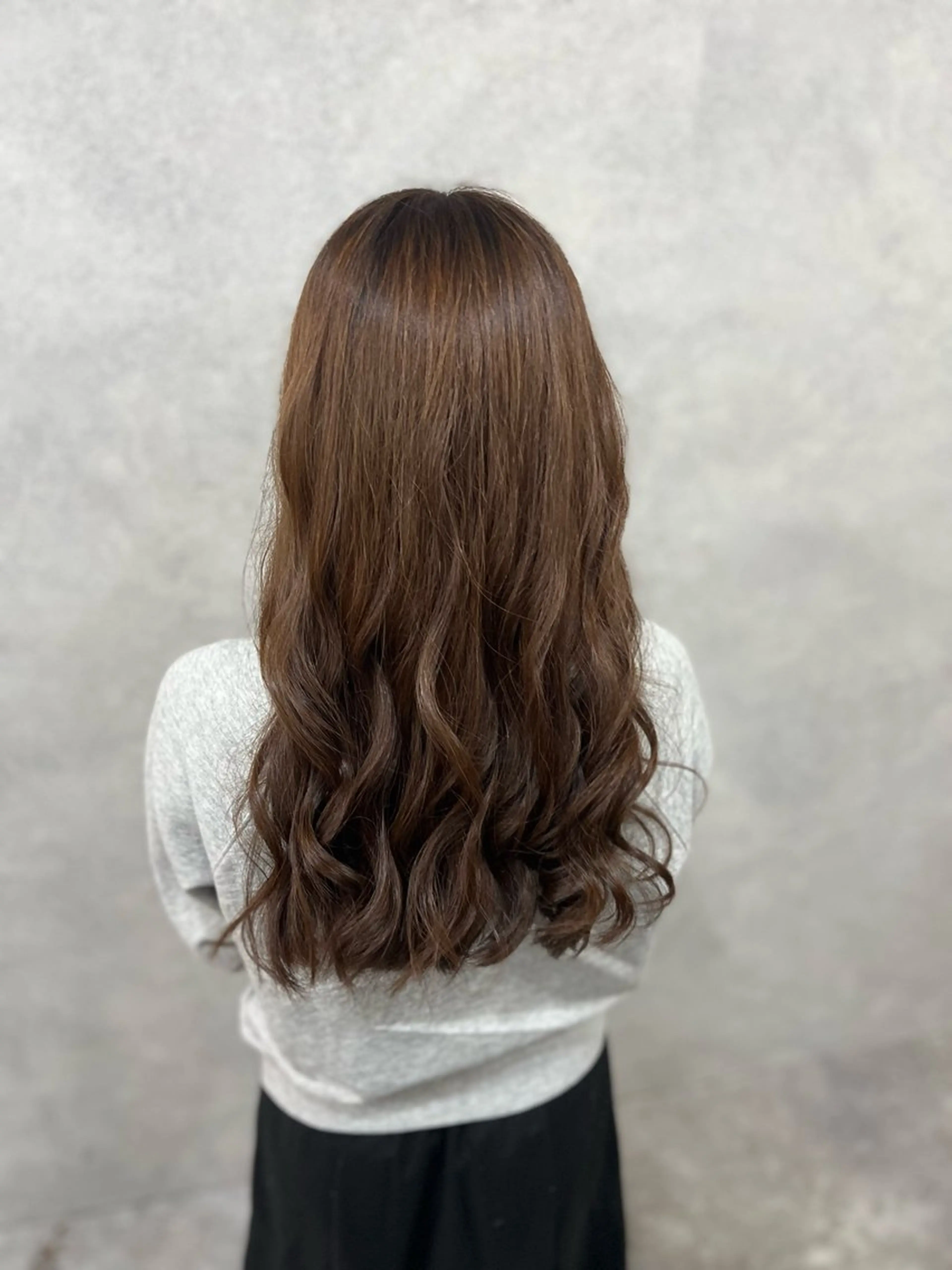 ロング カラー ブリーチ 透明感カラー ダブルカラー グラデーションカラー ハイライトカラー カット ヘアカラー Eir江坂　カット/ボブ/ショート/髪質改善カラー/トリートメント所属・髪質改善カラー特化 亮輔【江坂駅すぐ】のヘアスタイル