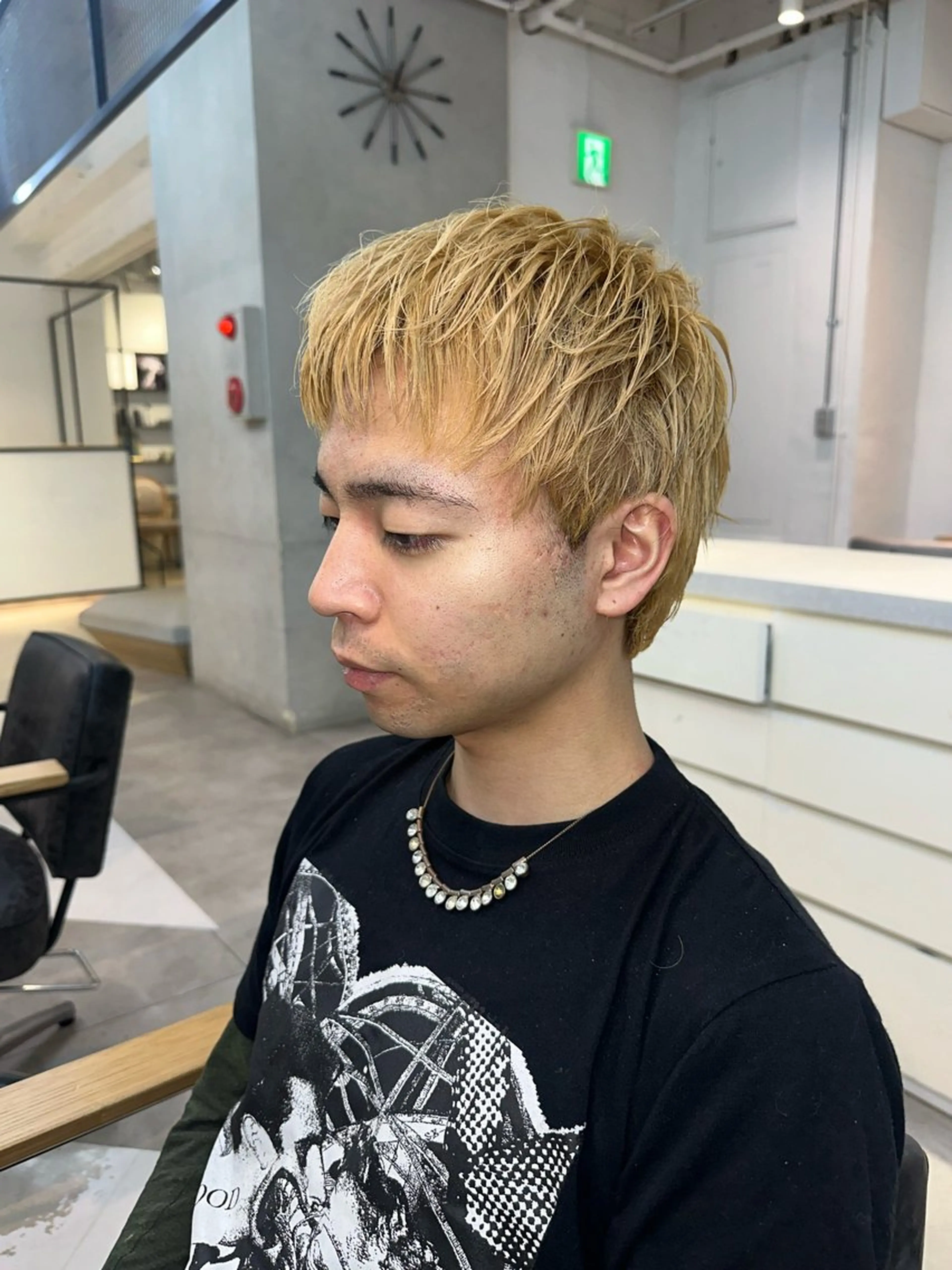 ショート カラー メンズ ヘアカラー HARE &nail ☪️remiのヘアスタイル