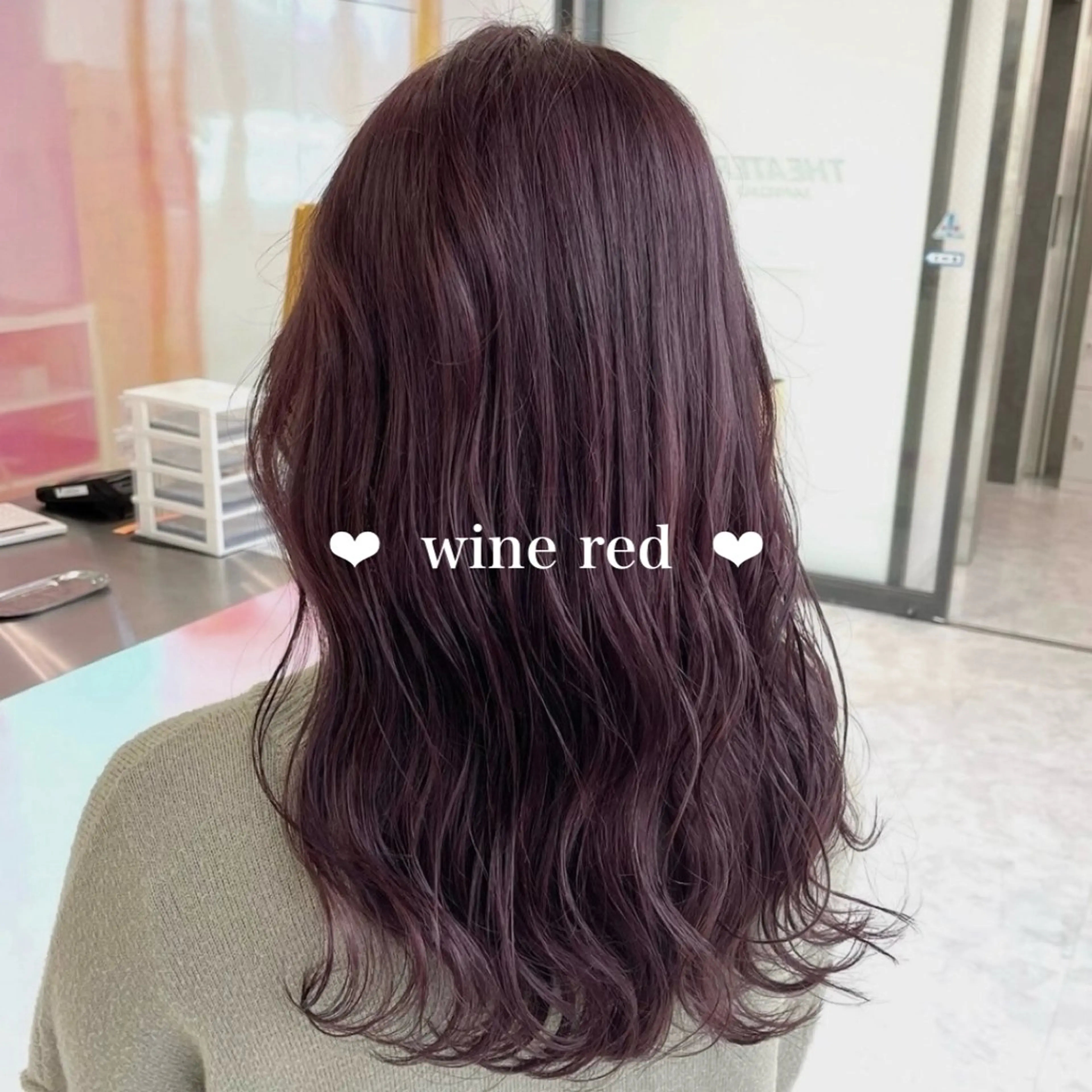 ロング カラー モテ艶韓国ヘア 🤍りんのヘアスタイル