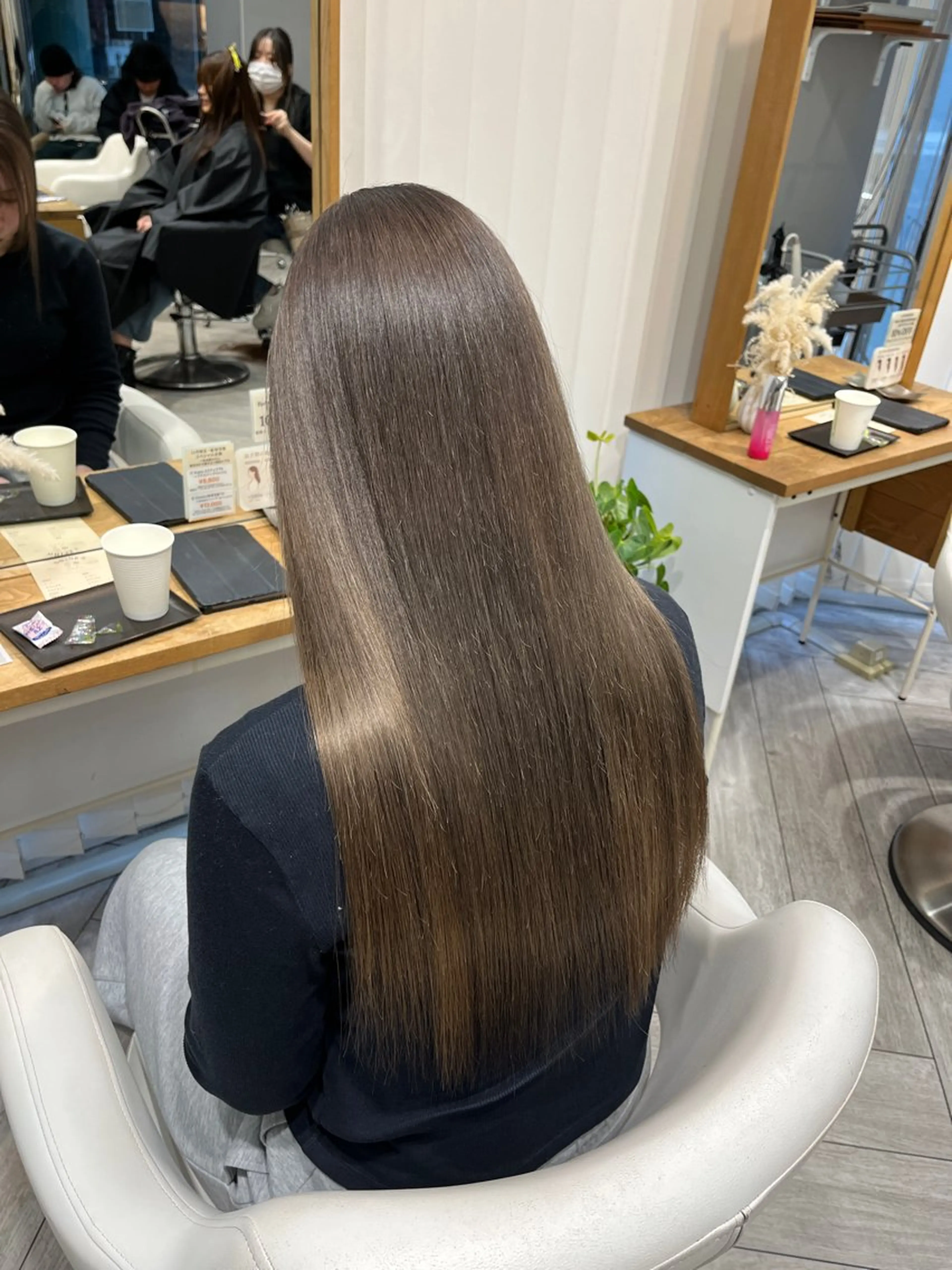 ロング ヘアカラー トリートメント AVANCE. chisatoのヘアスタイル