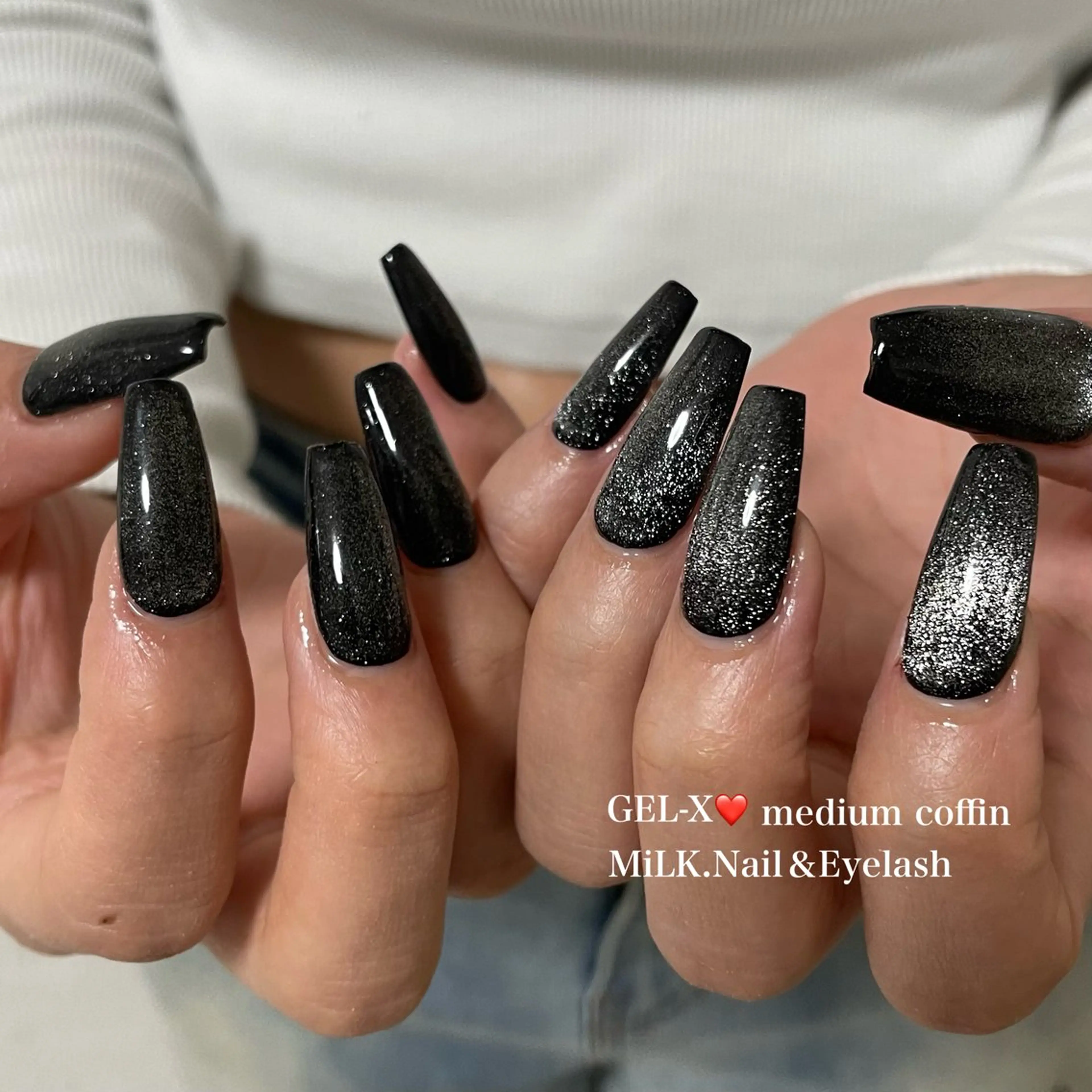 ネイル ハンドネイル MiLK.   Nail&Eyelash所属・MiLK. wakaのマツエク・マツパデザイン