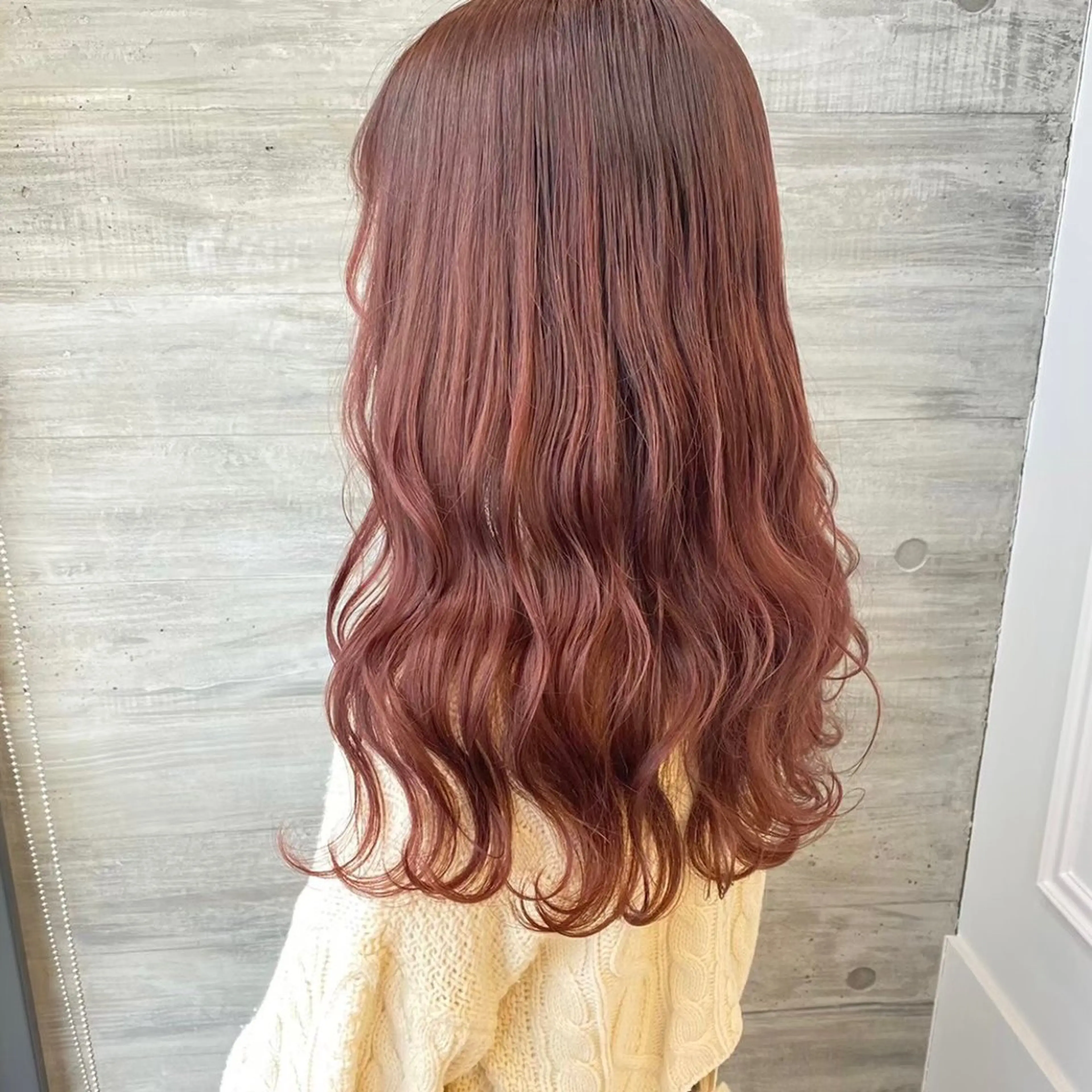 ロング カラー ダブルカラー ピンクカラー ParveMix いしいまお🌼のヘアスタイル