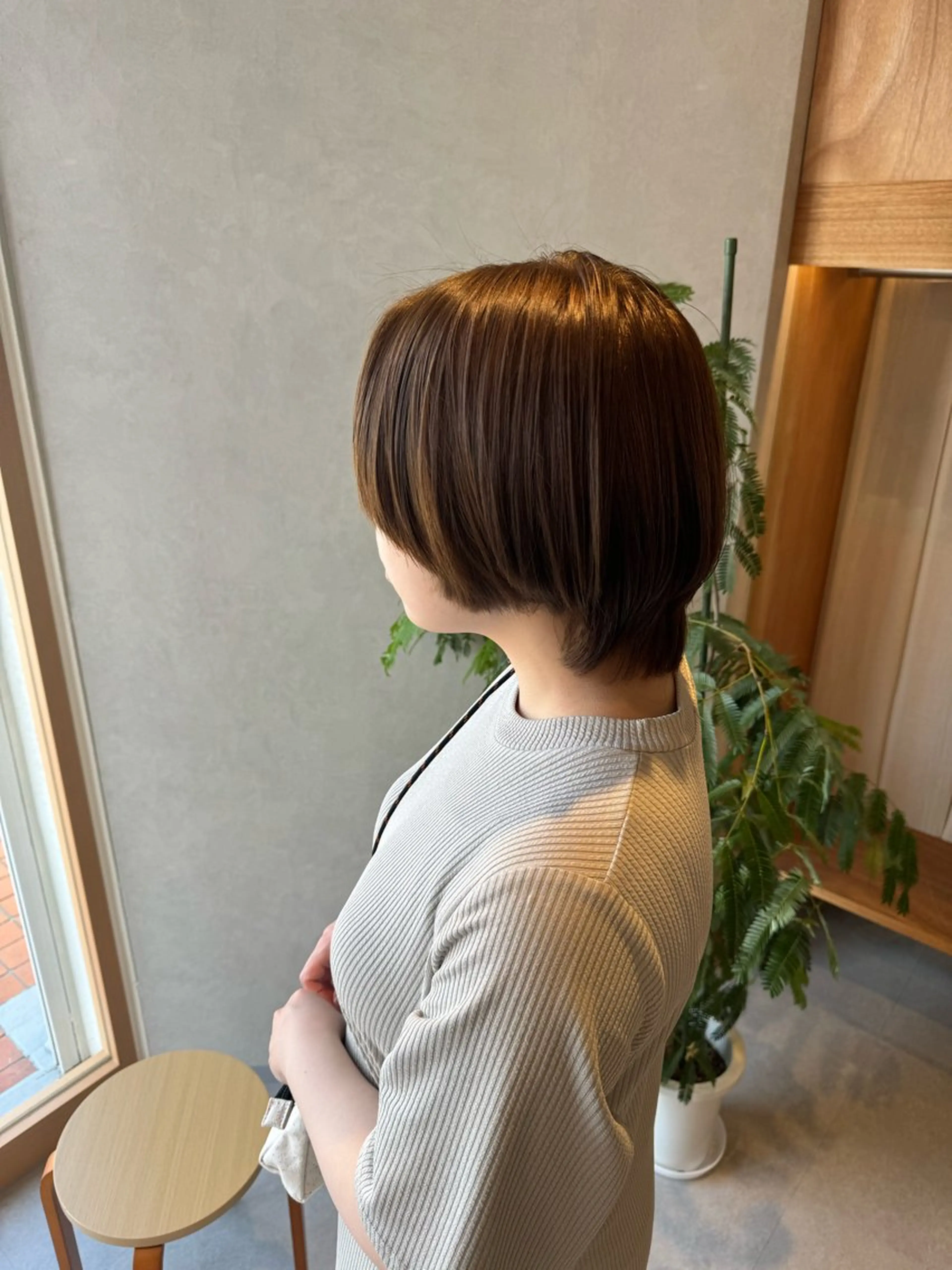 ショート レイヤー/ボブパーマ /垢抜け/タクミのヘアスタイル