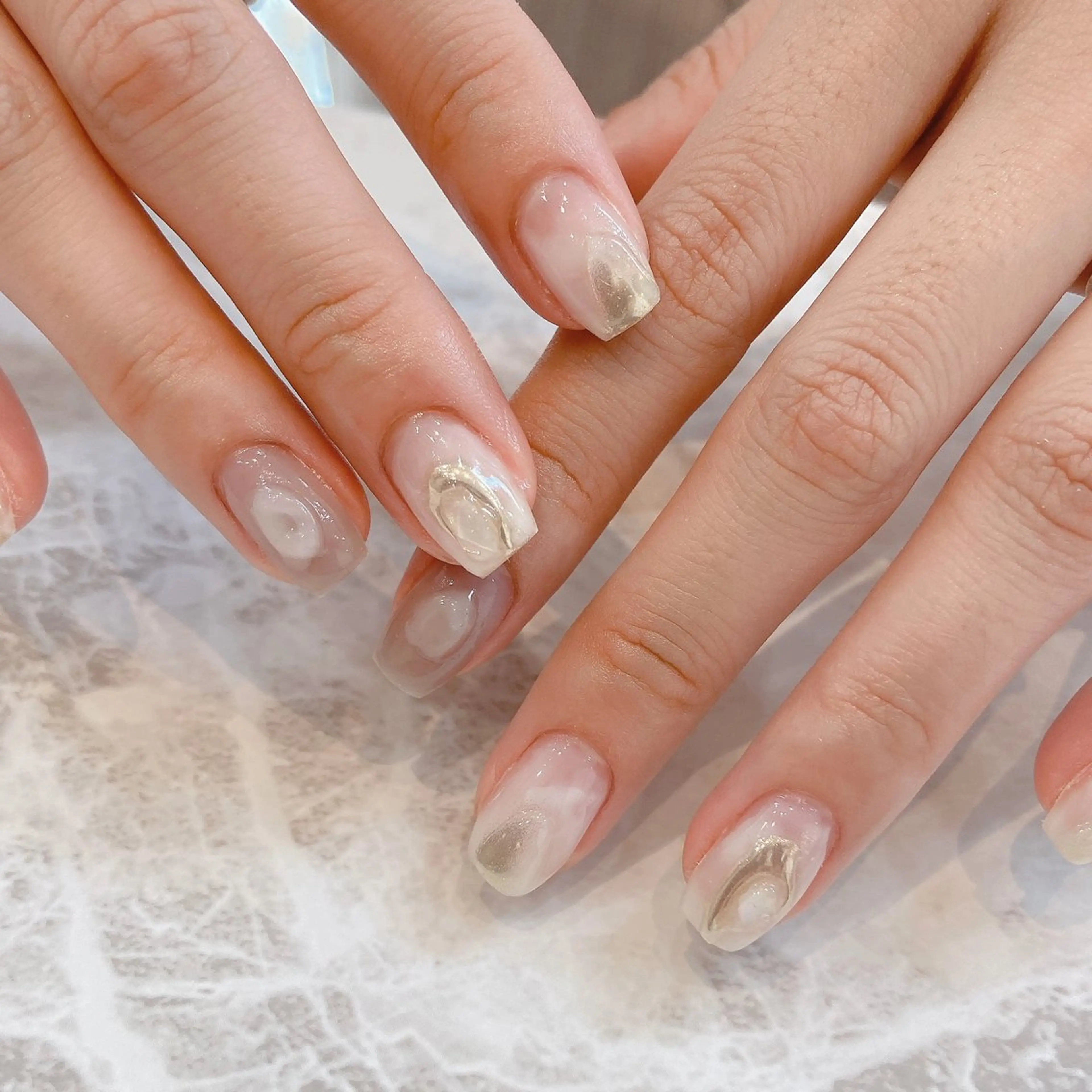 ネイル ハンドネイル 【plume.】 misakiのネイルデザイン