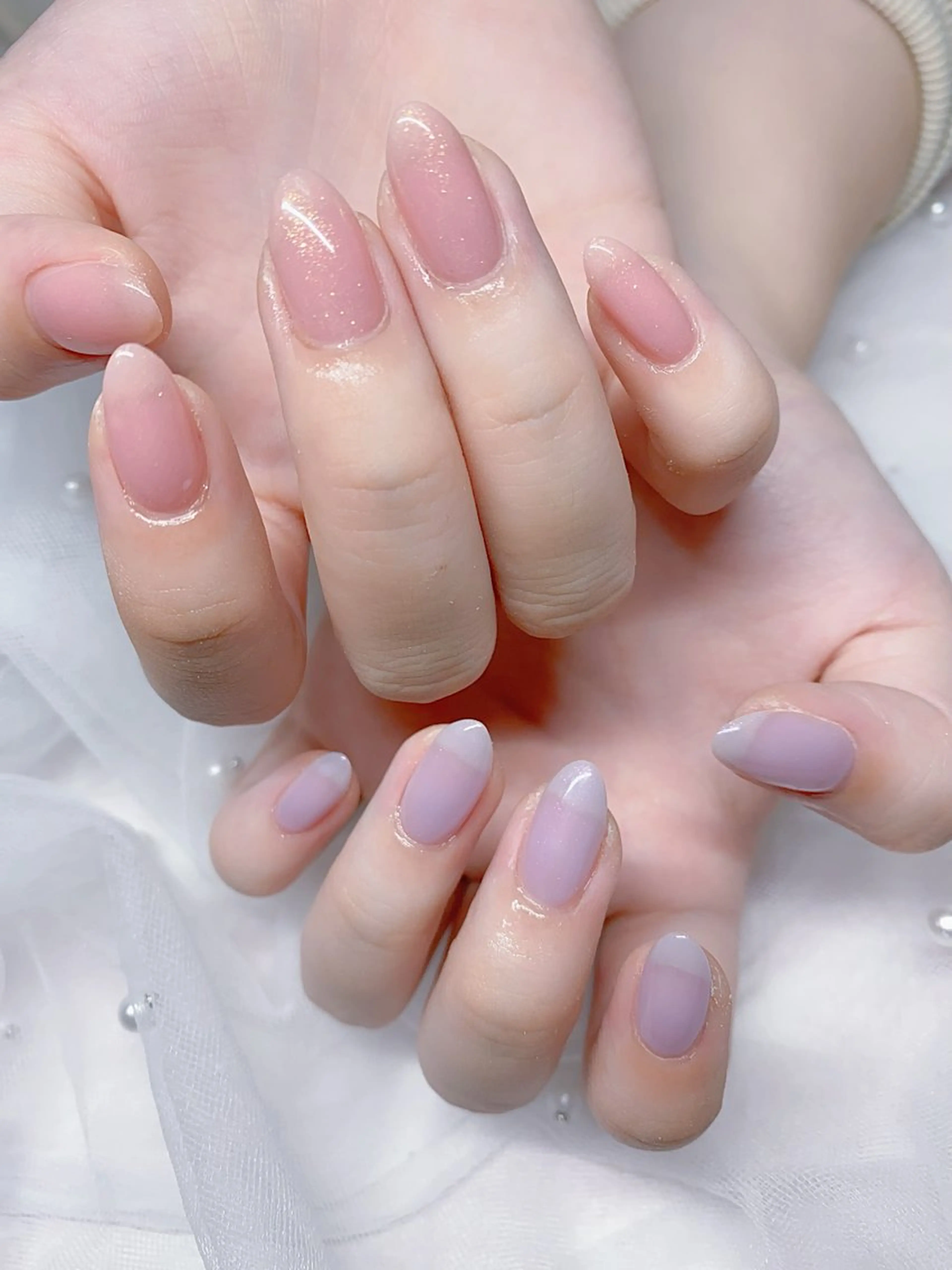 ネイル ラメ(グリッター) ハンドネイル Jasmine nailsalon所属・ジャスミン ネイルサロンのネイルデザイン